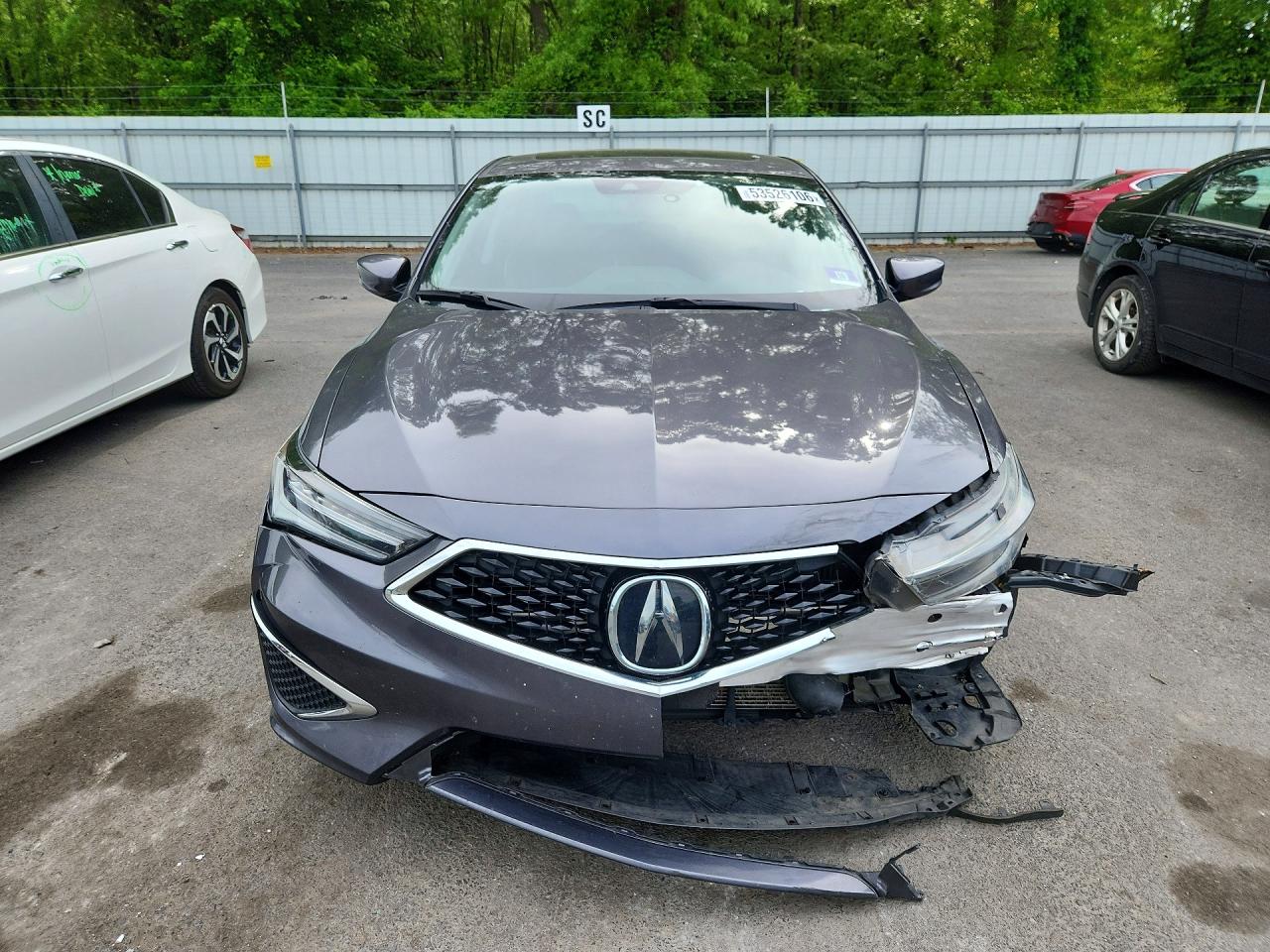 2020 Acura Ilx Premium Серый vin: 19UDE2F73LA005860