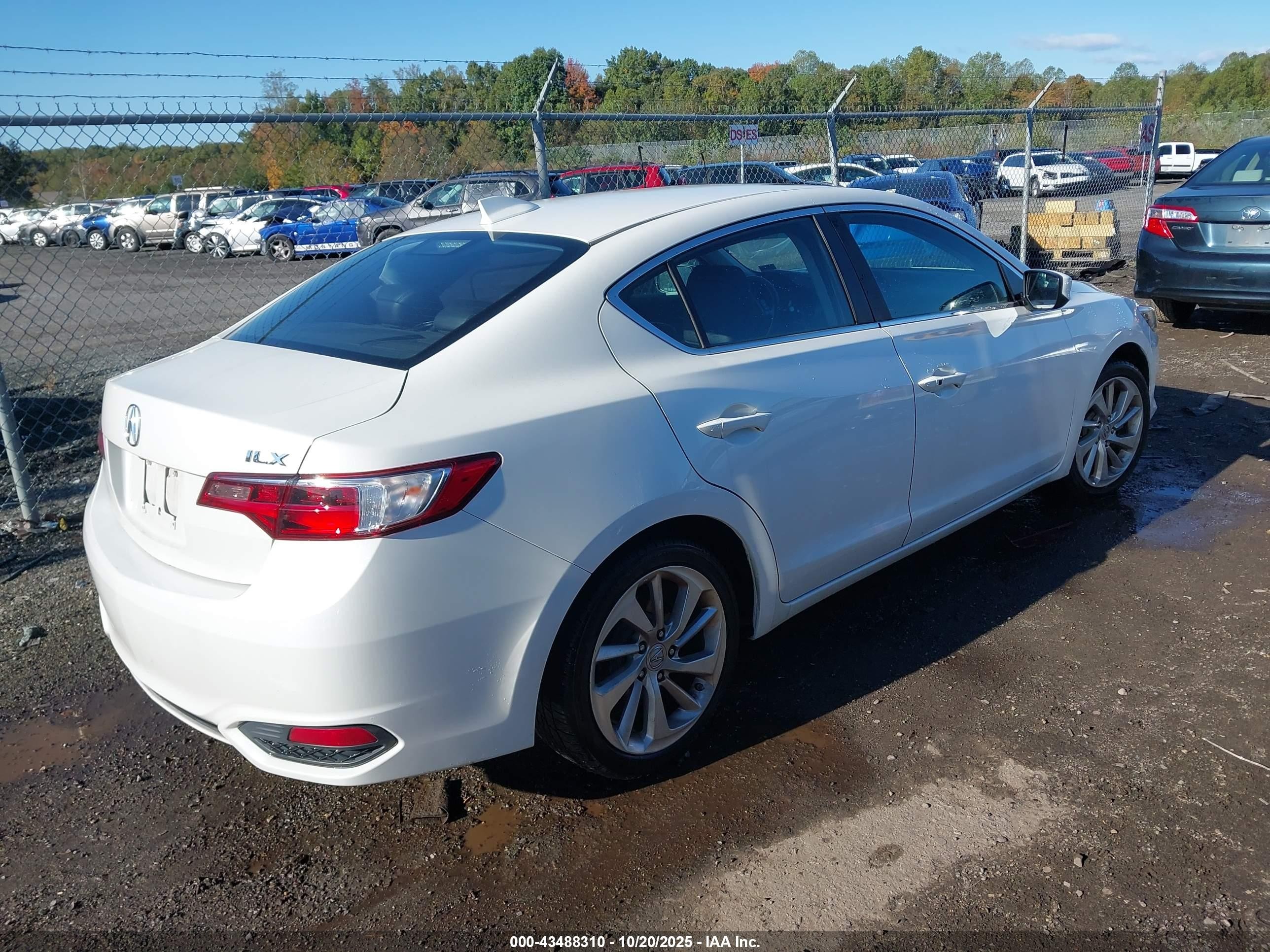 2017 Acura Ilx Premium Package/technology Plus Package Белый vin: 19UDE2F74HA013196
