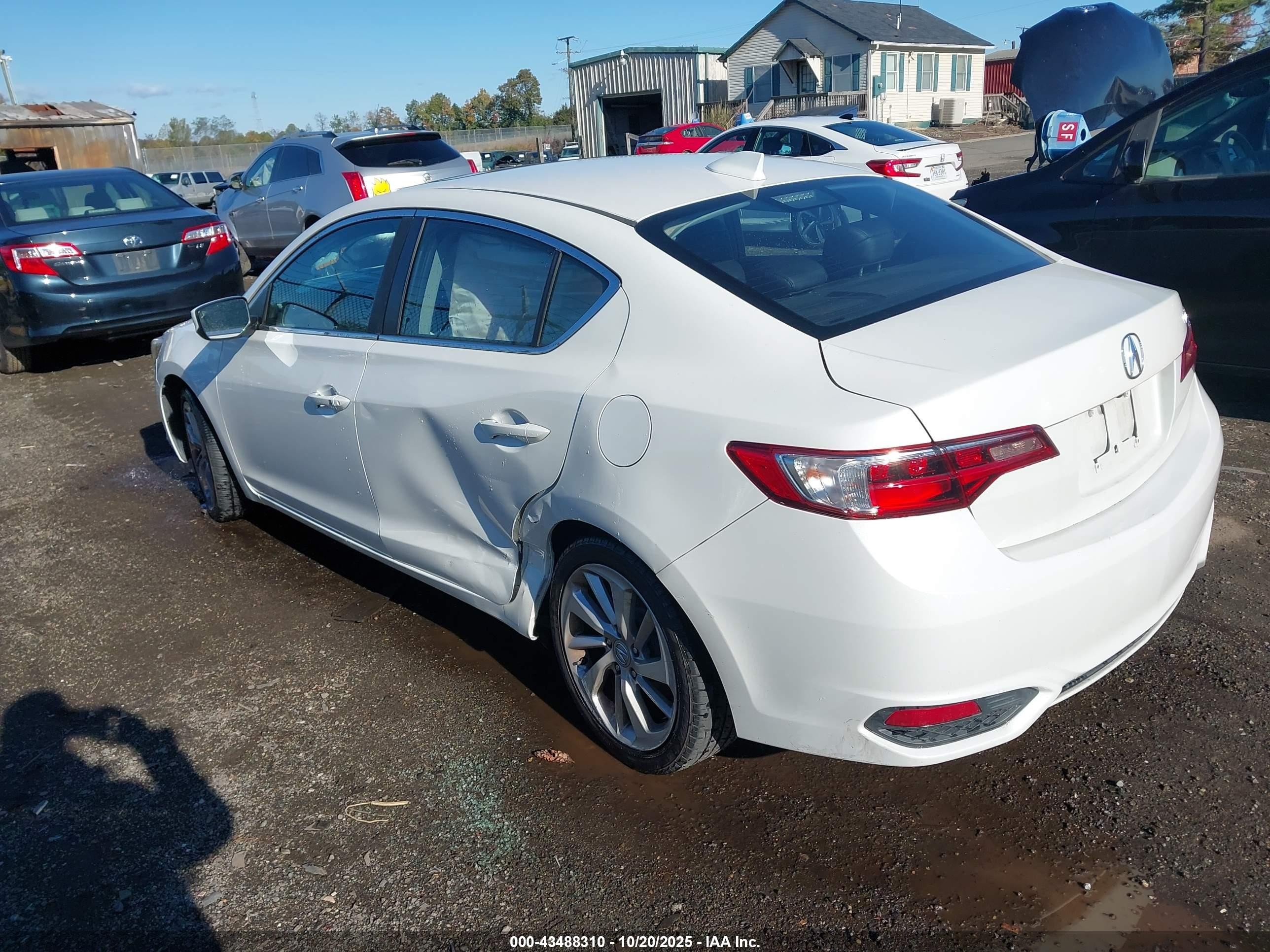 2017 Acura Ilx Premium Package/technology Plus Package Белый vin: 19UDE2F74HA013196
