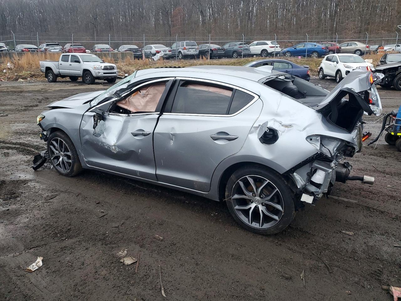 2021 Acura Ilx Premium Silver vin: 19UDE2F75MA004467