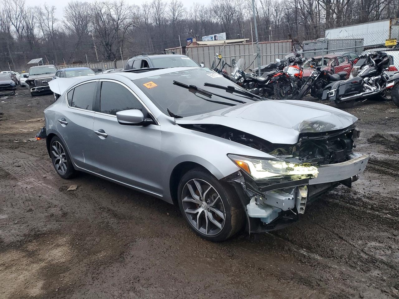 2021 Acura Ilx Premium Silver vin: 19UDE2F75MA004467