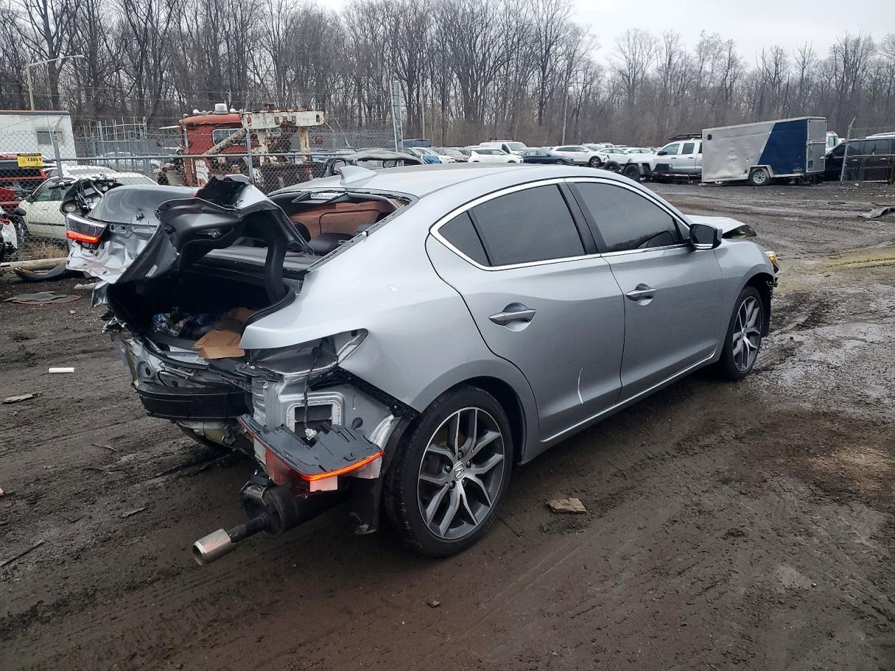 2021 Acura Ilx Premium Silver vin: 19UDE2F75MA004467