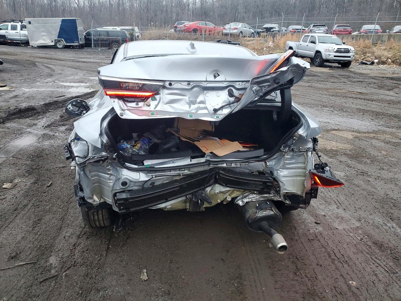 2021 Acura Ilx Premium Silver vin: 19UDE2F75MA004467