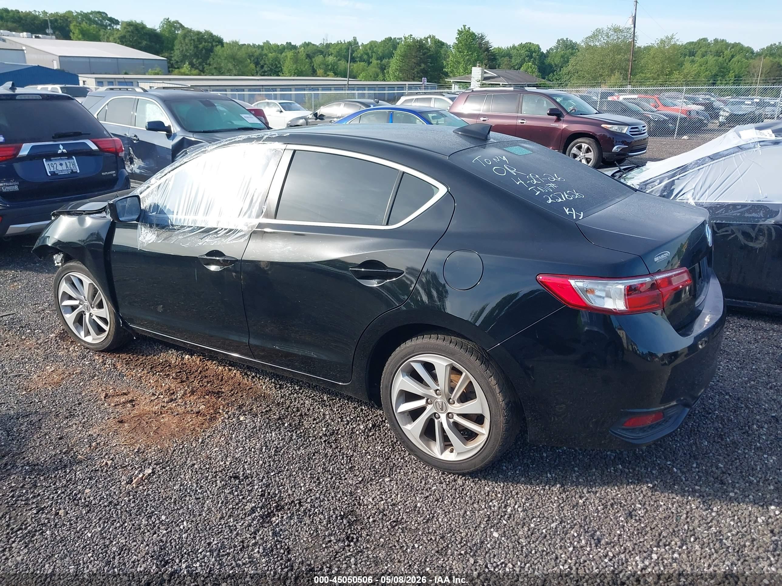 2017 Acura Ilx Premium Package/technology Plus Package Черный vin: 19UDE2F76HA005942