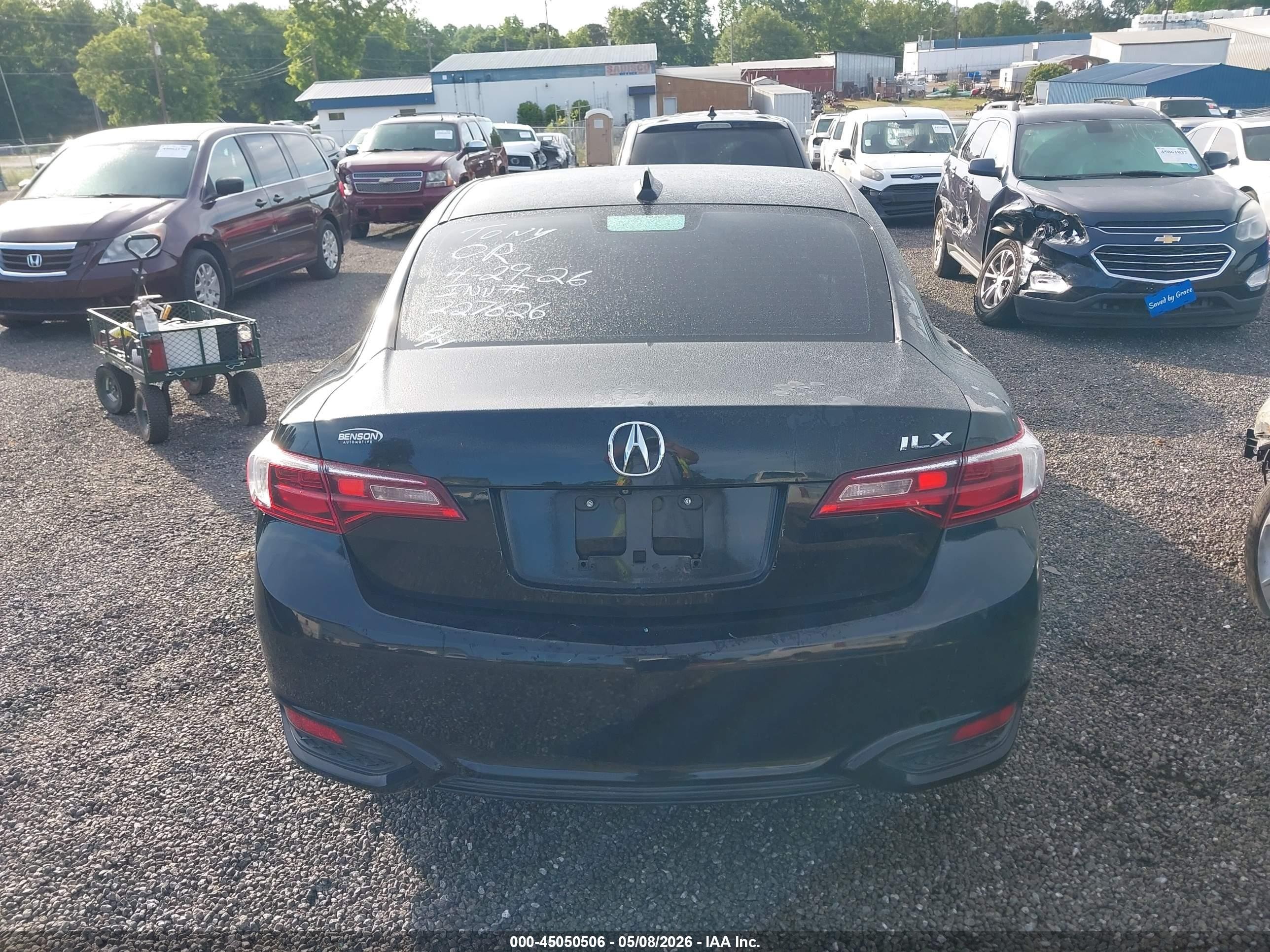 2017 Acura Ilx Premium Package/technology Plus Package Черный vin: 19UDE2F76HA005942