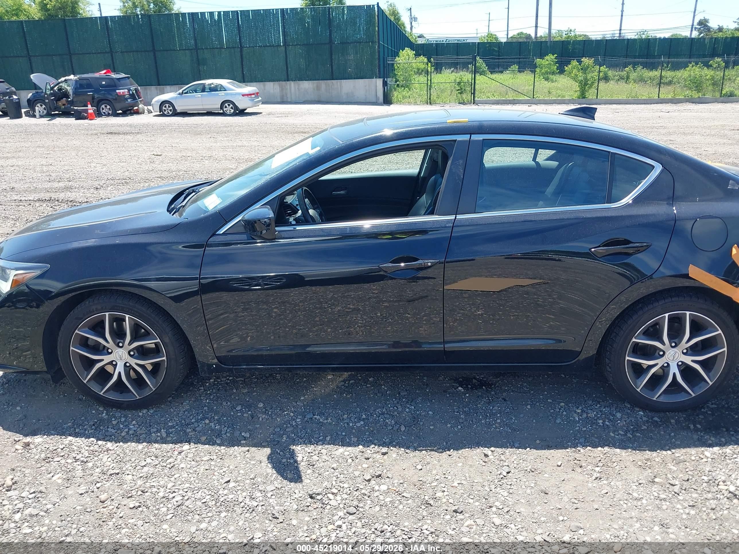 2019 Acura Ilx Premium Package/w/technology Pkg Black vin: 19UDE2F76KA014499