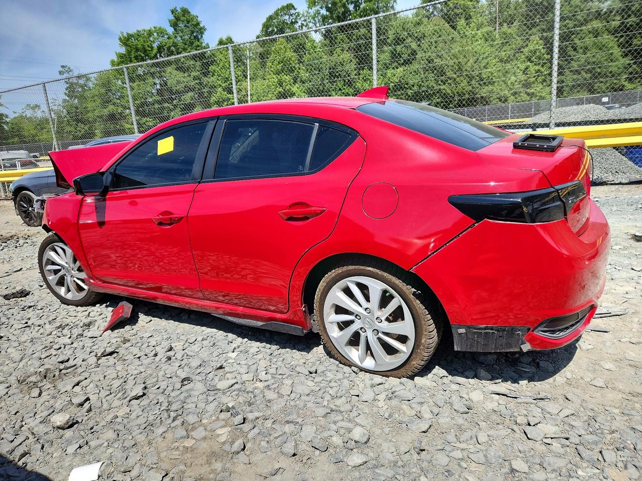 2018 Acura Ilx Premium Red vin: 19UDE2F77JA002005