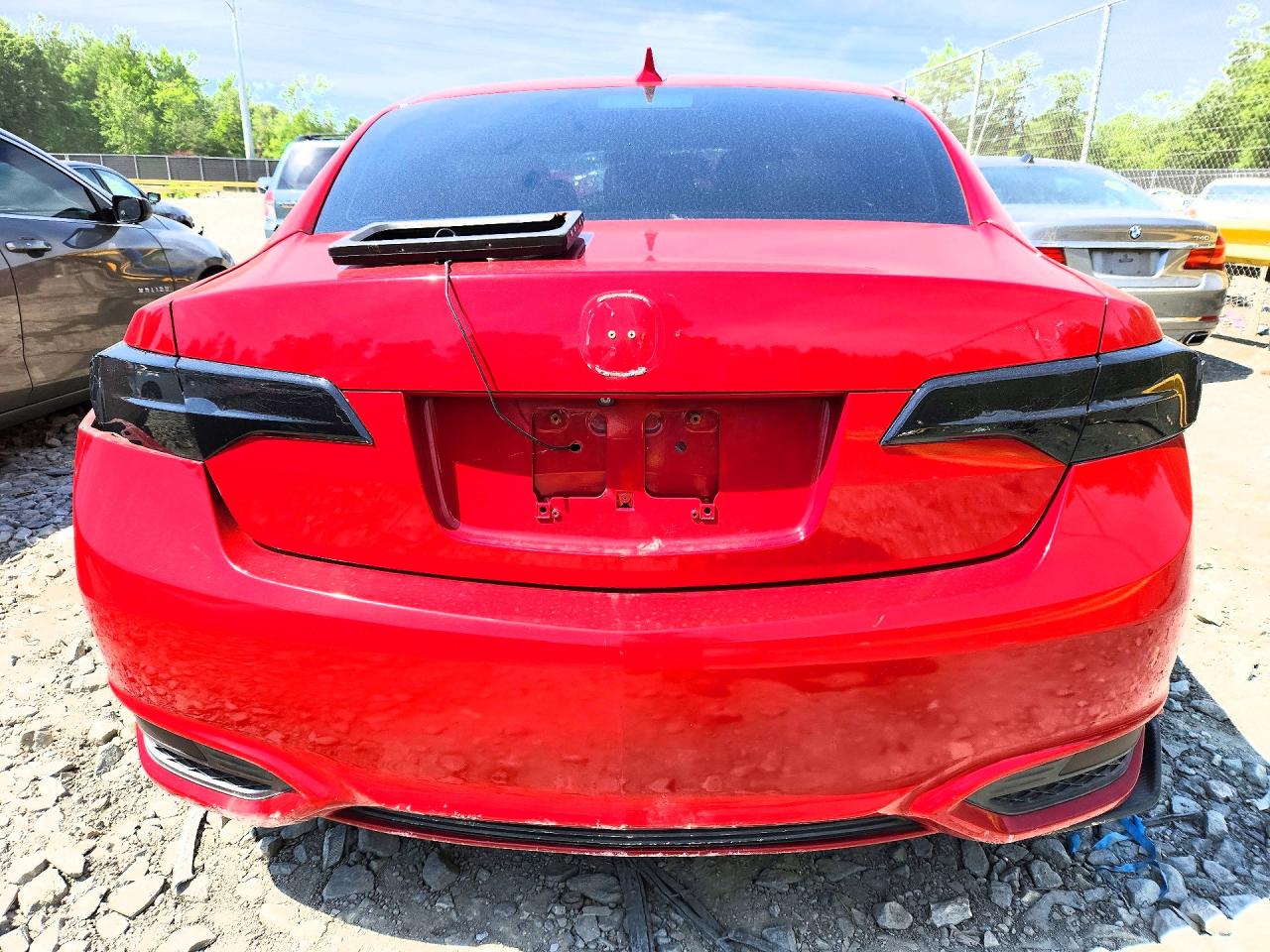 2018 Acura Ilx Premium Red vin: 19UDE2F77JA002005