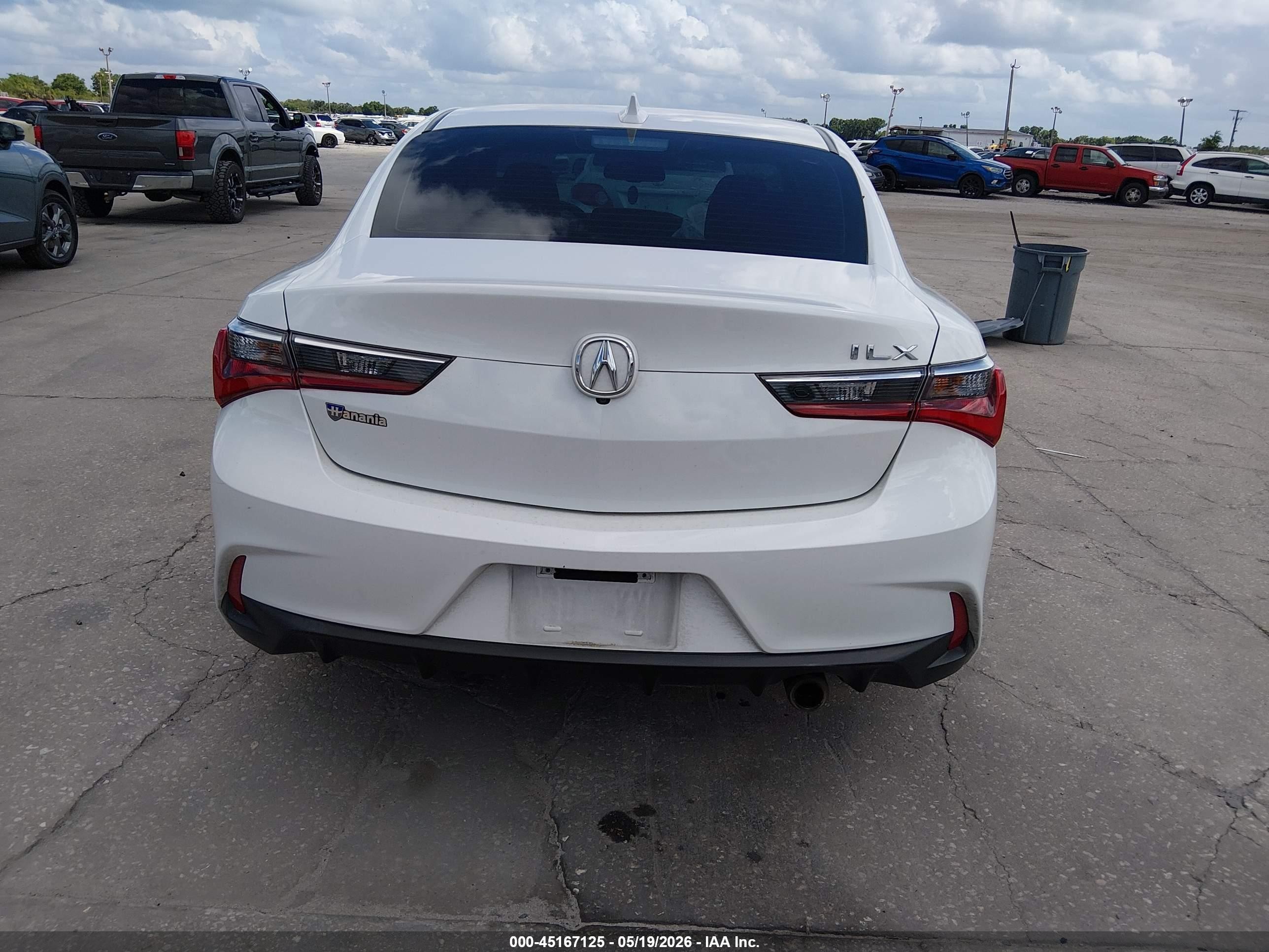 2022 Acura Ilx Premium Package White vin: 19UDE2F77NA002009