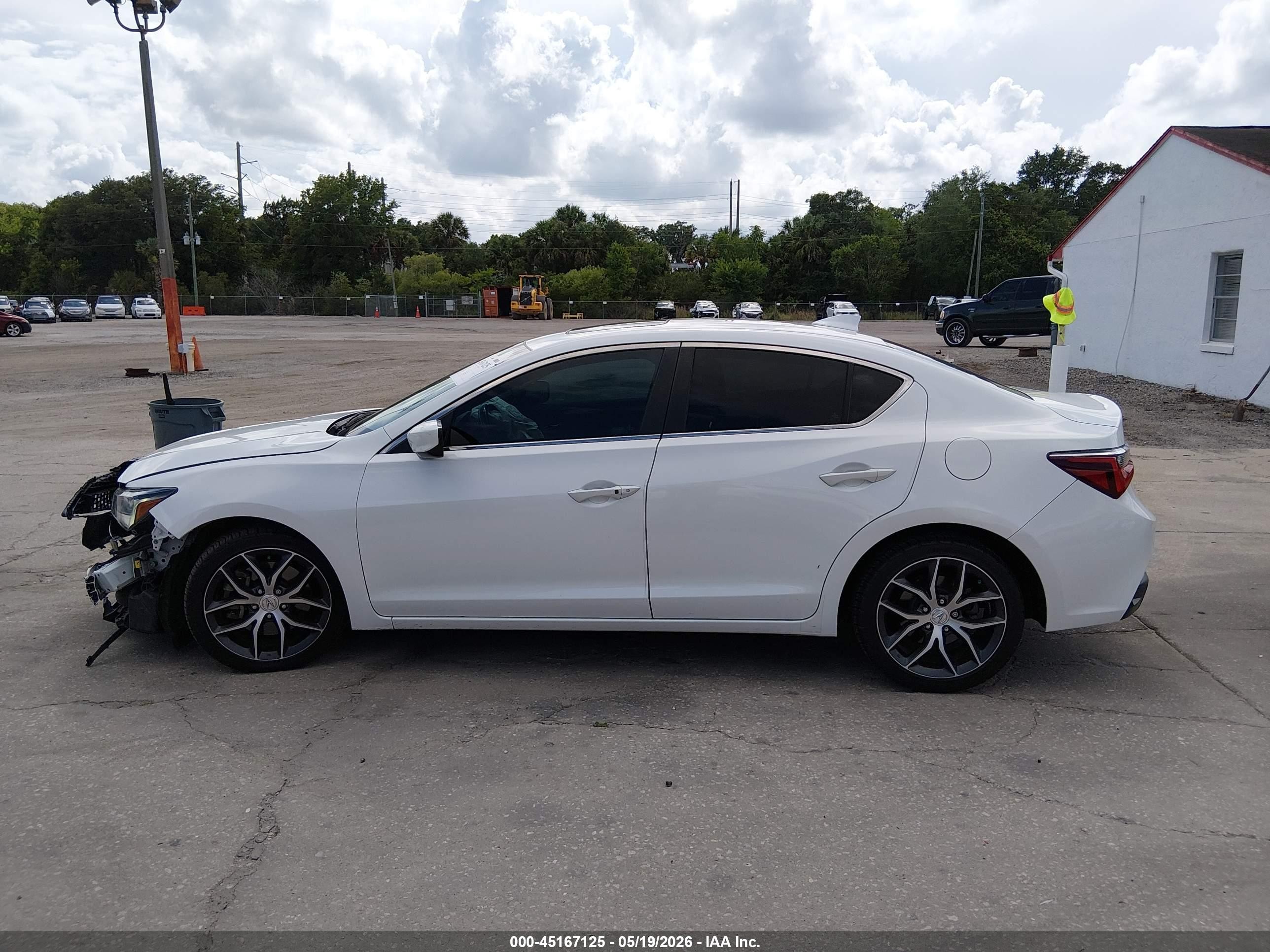 2022 Acura Ilx Premium Package White vin: 19UDE2F77NA002009