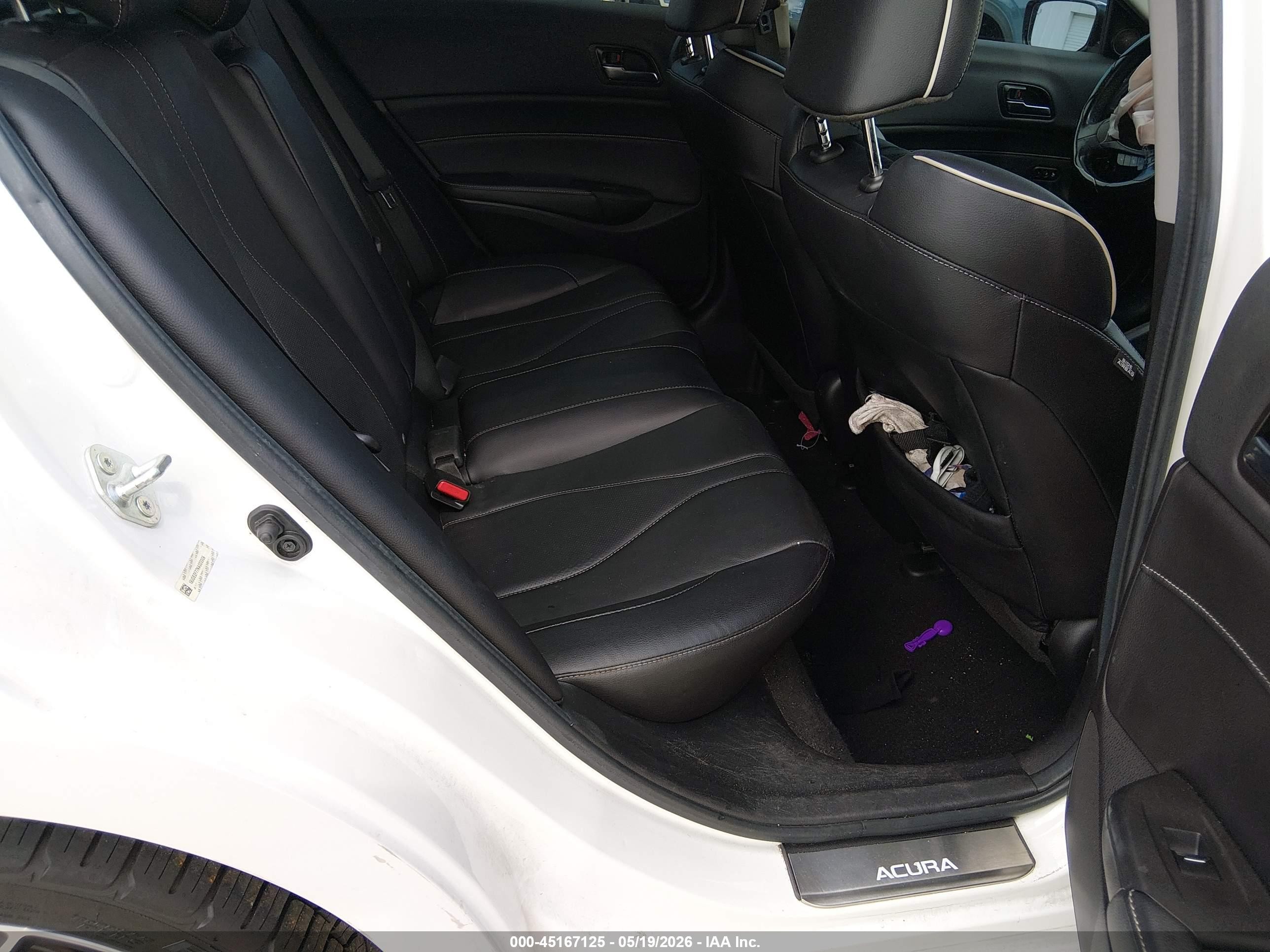 2022 Acura Ilx Premium Package White vin: 19UDE2F77NA002009
