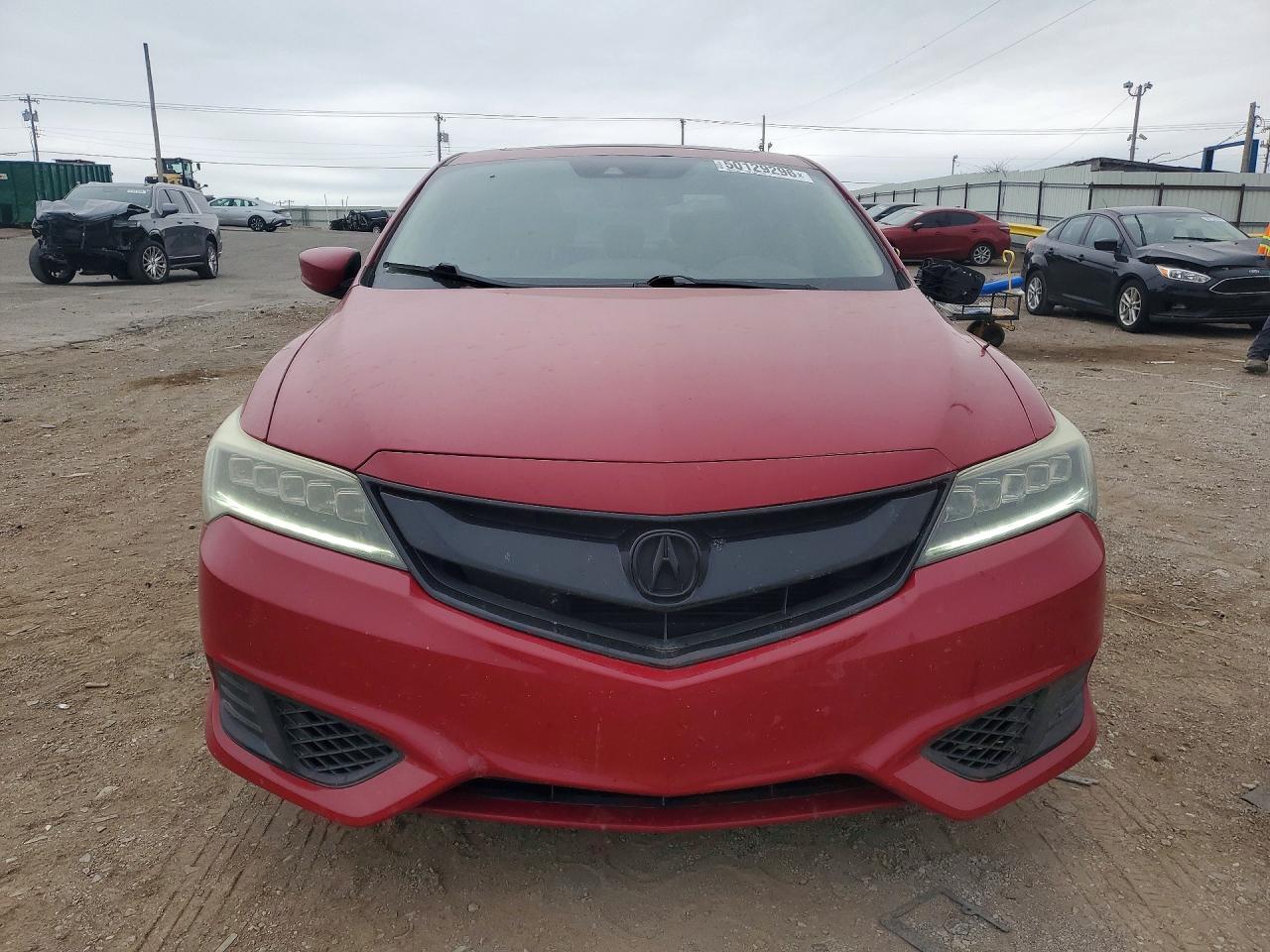 2017 Acura Ilx Premium Red vin: 19UDE2F79HA008625