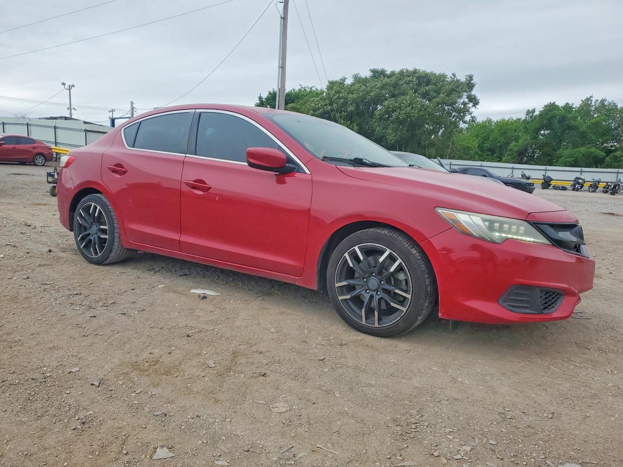 2017 Acura Ilx Premium Red vin: 19UDE2F79HA008625