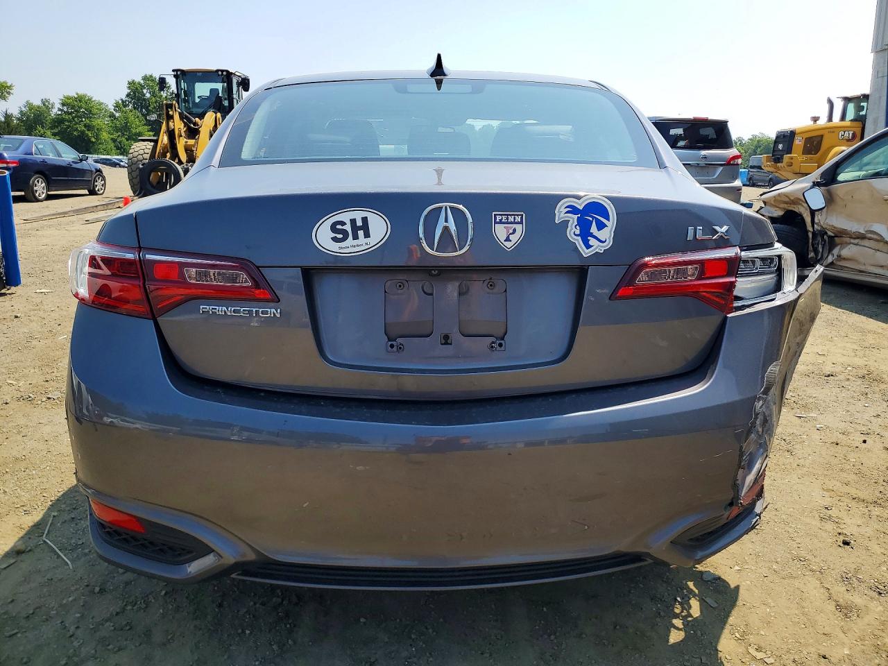 2018 Acura Ilx Premium Gray vin: 19UDE2F79JA008968