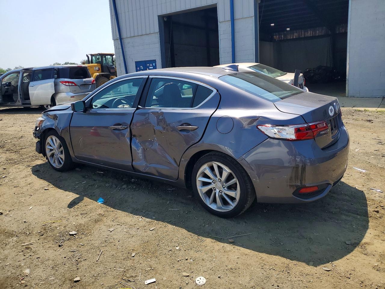 2018 Acura Ilx Premium Gray vin: 19UDE2F79JA008968
