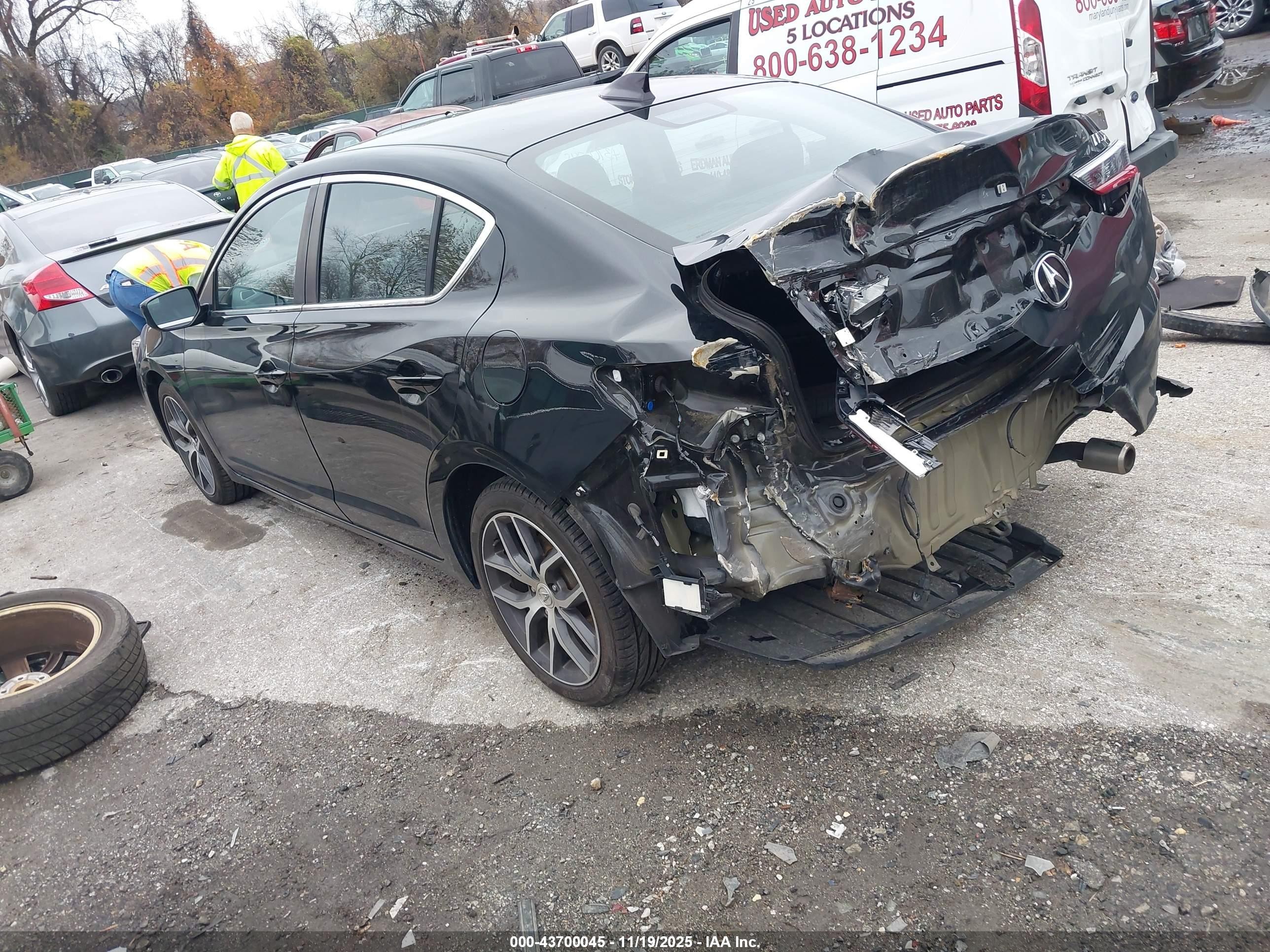 2020 Acura Ilx Premium Package/technology Package Черный vin: 19UDE2F79LA012134