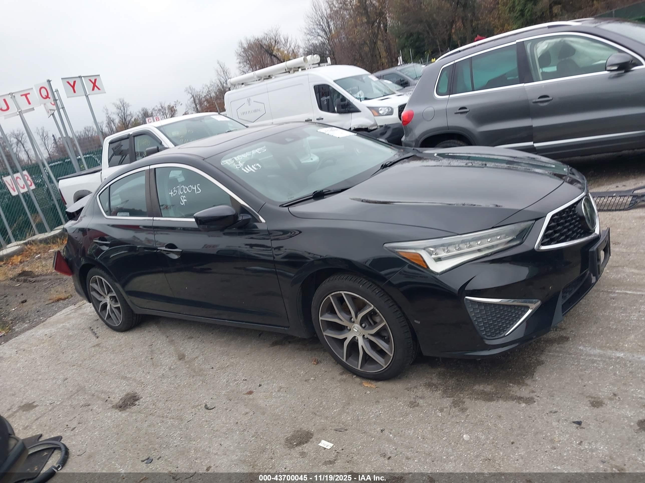 2020 Acura Ilx Premium Package/technology Package Черный vin: 19UDE2F79LA012134