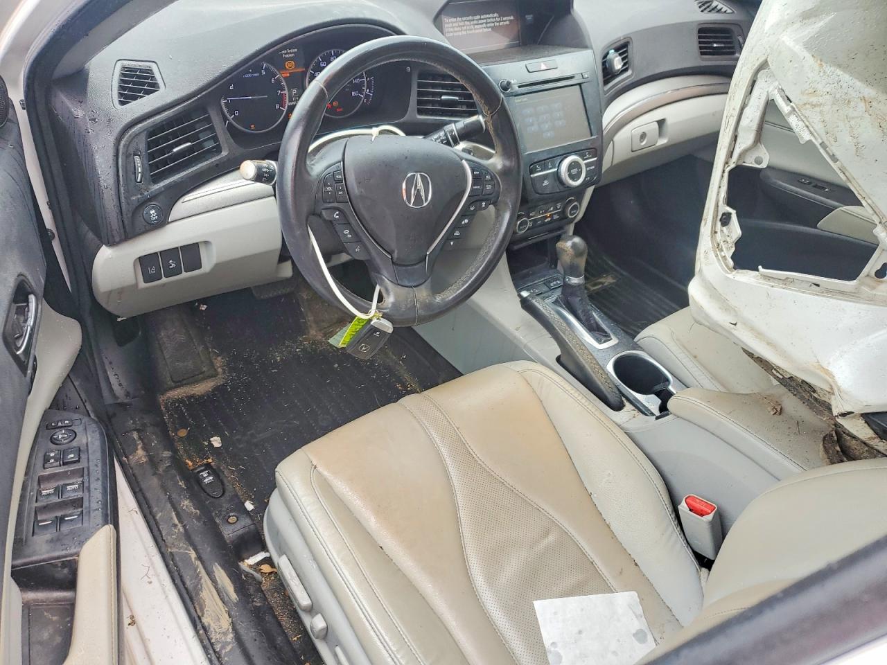 2020 Acura Ilx Premium White vin: 19UDE2F7XLA012918