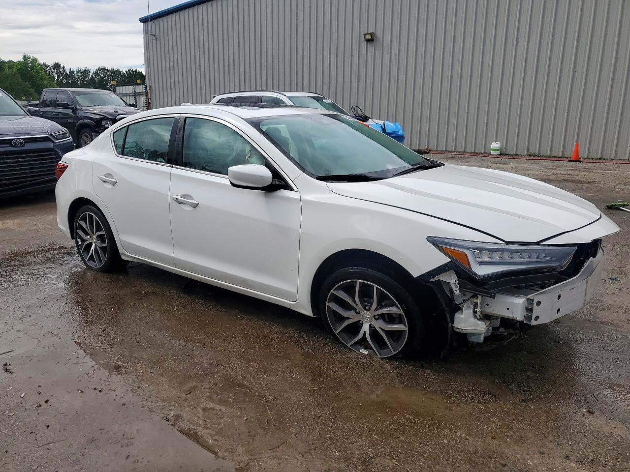 2020 Acura Ilx Premium White vin: 19UDE2F7XLA012918