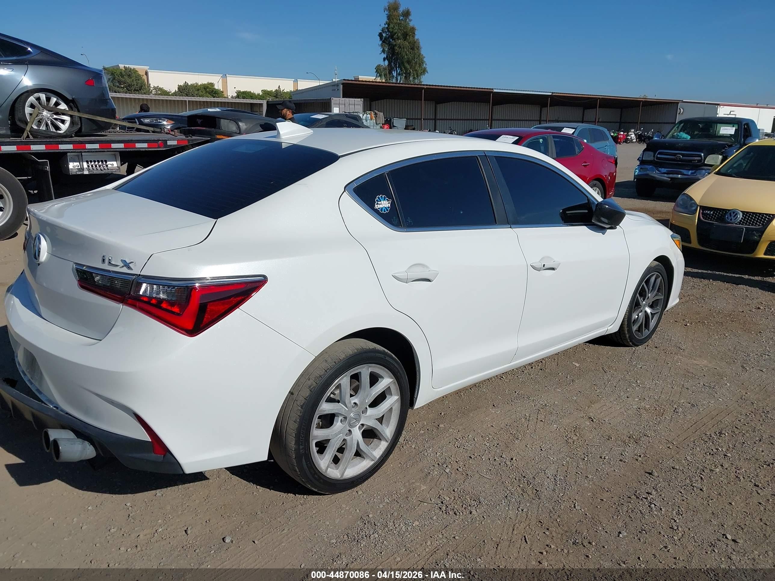 2021 Acura Ilx Premium Package/technology Package White vin: 19UDE2F7XMA002309