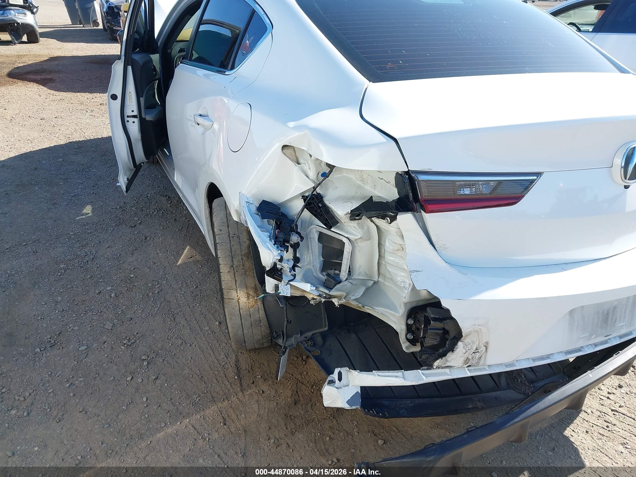 2021 Acura Ilx Premium Package/technology Package White vin: 19UDE2F7XMA002309
