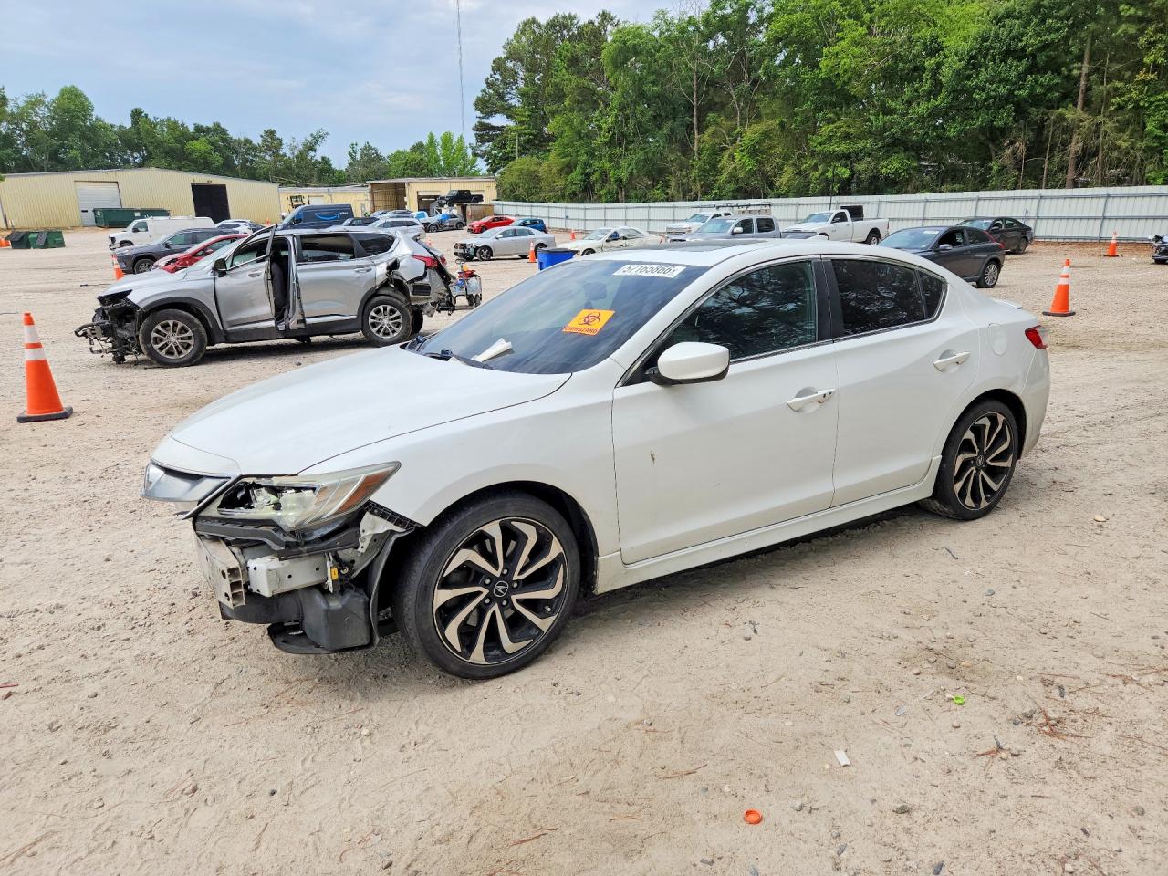 2016 Acura Ilx Premium White vin: 19UDE2F8XGA013792