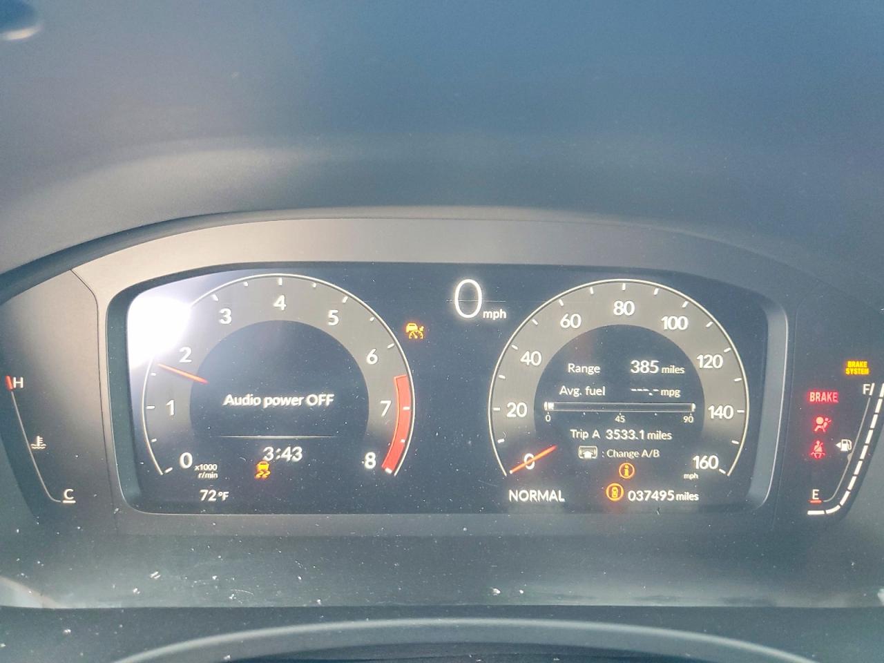 2023 Acura Integra A-spec Tech Серый vin: 19UDE4G79PA016457