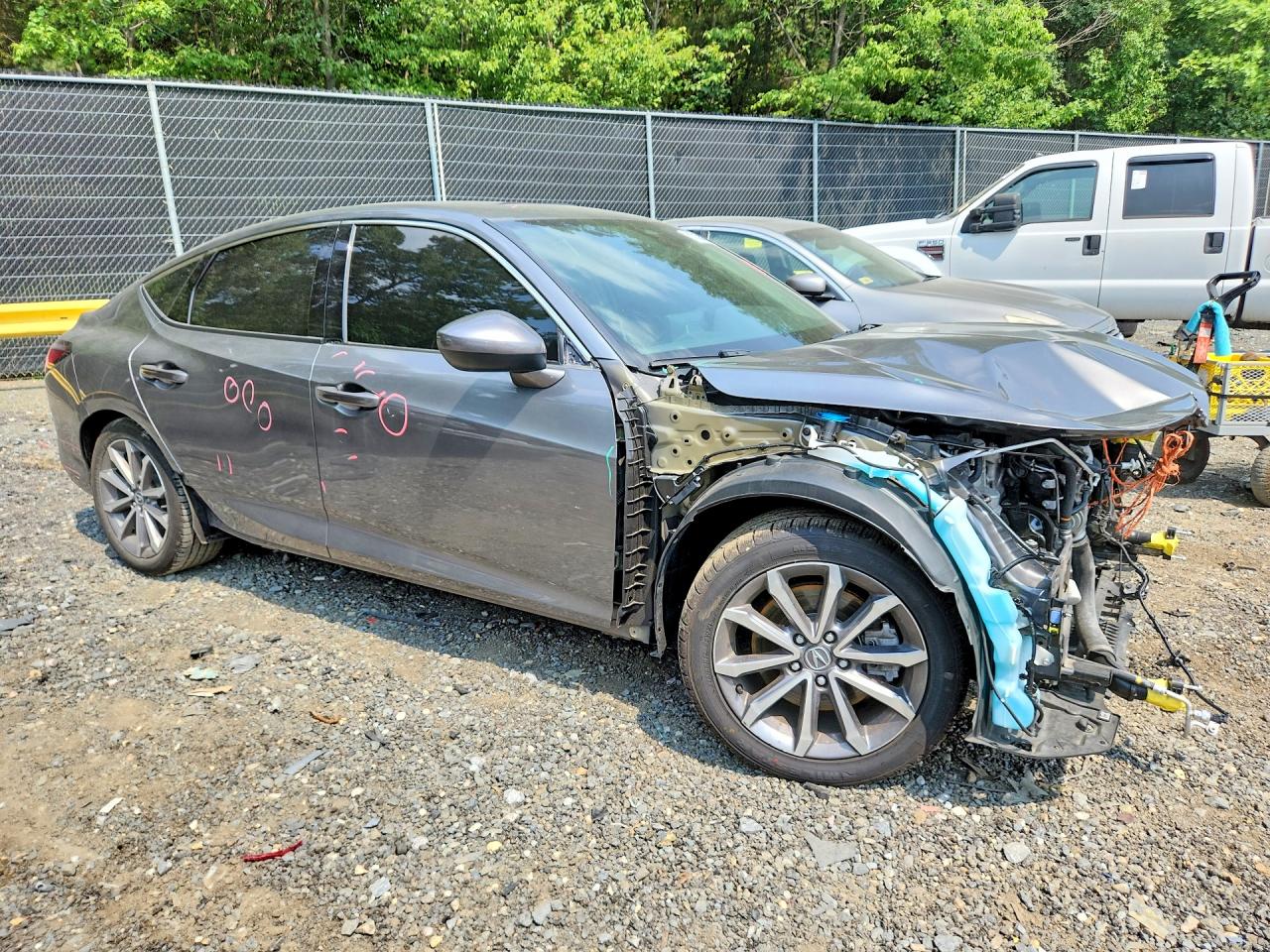 2023 Acura Integra Серый vin: 19UDE4H20PA019153