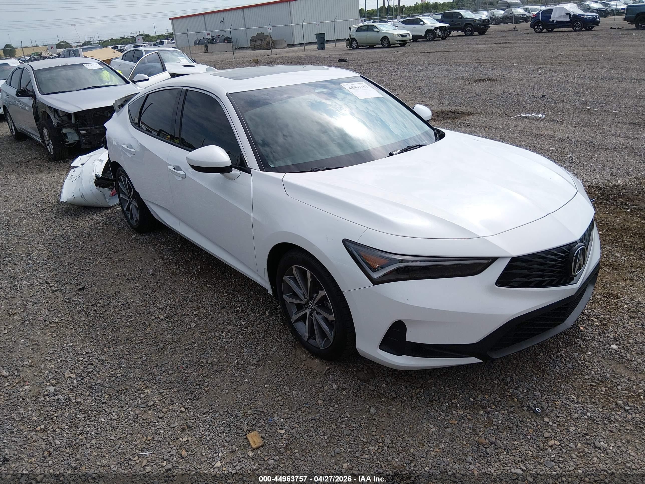 2025 Acura Integra White vin: 19UDE4H24SA021013