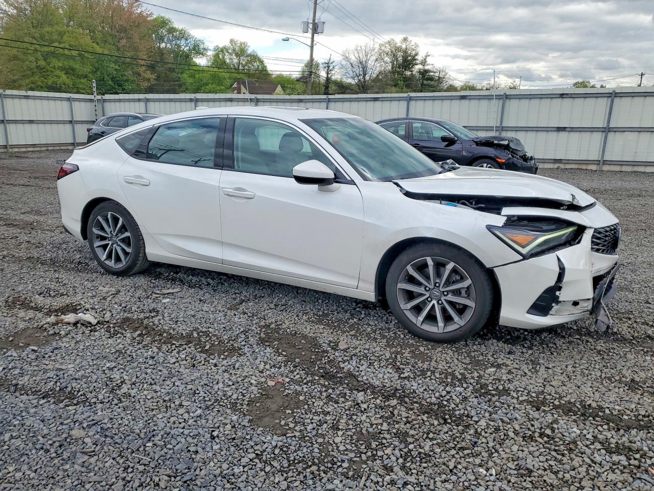 2023 Acura Integra Белый vin: 19UDE4H25PA021321