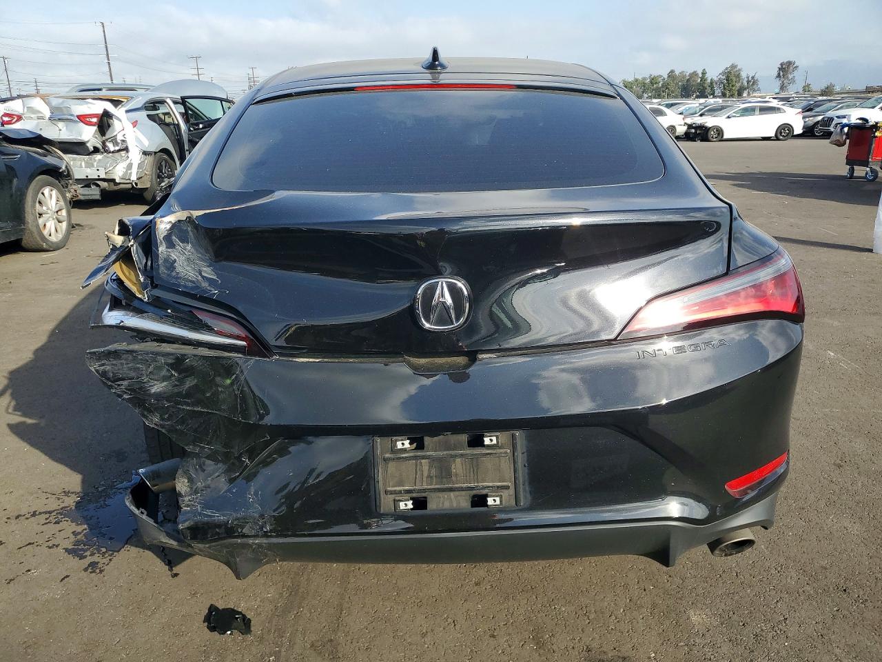 2025 Acura Integra Black vin: 19UDE4H26SA020476