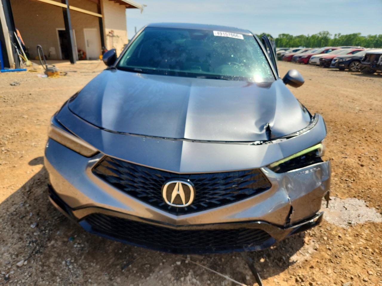 2023 Acura Integra A-spec Gray vin: 19UDE4H31PA018411