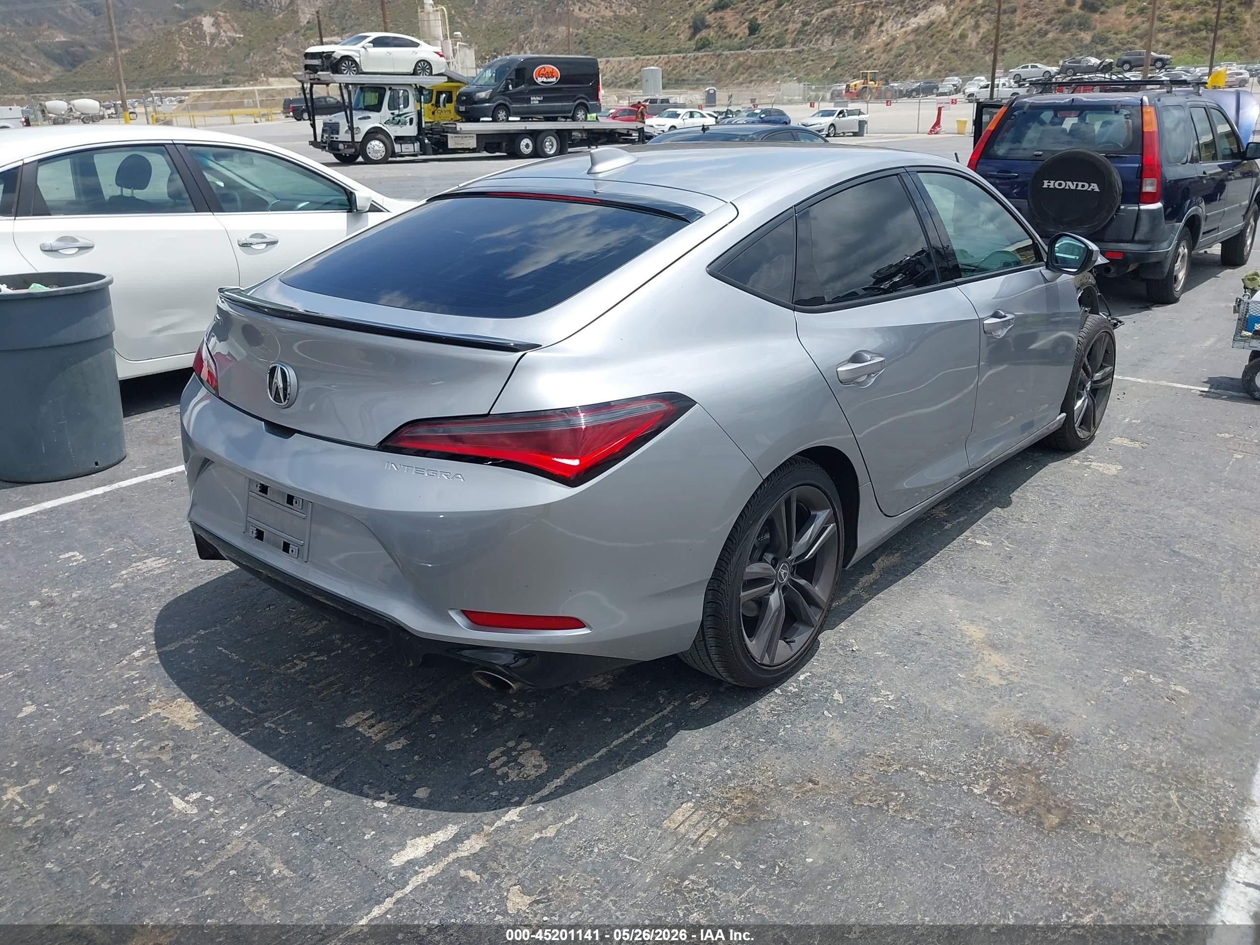 2025 Acura Integra A-spec Silver vin: 19UDE4H34SA020209