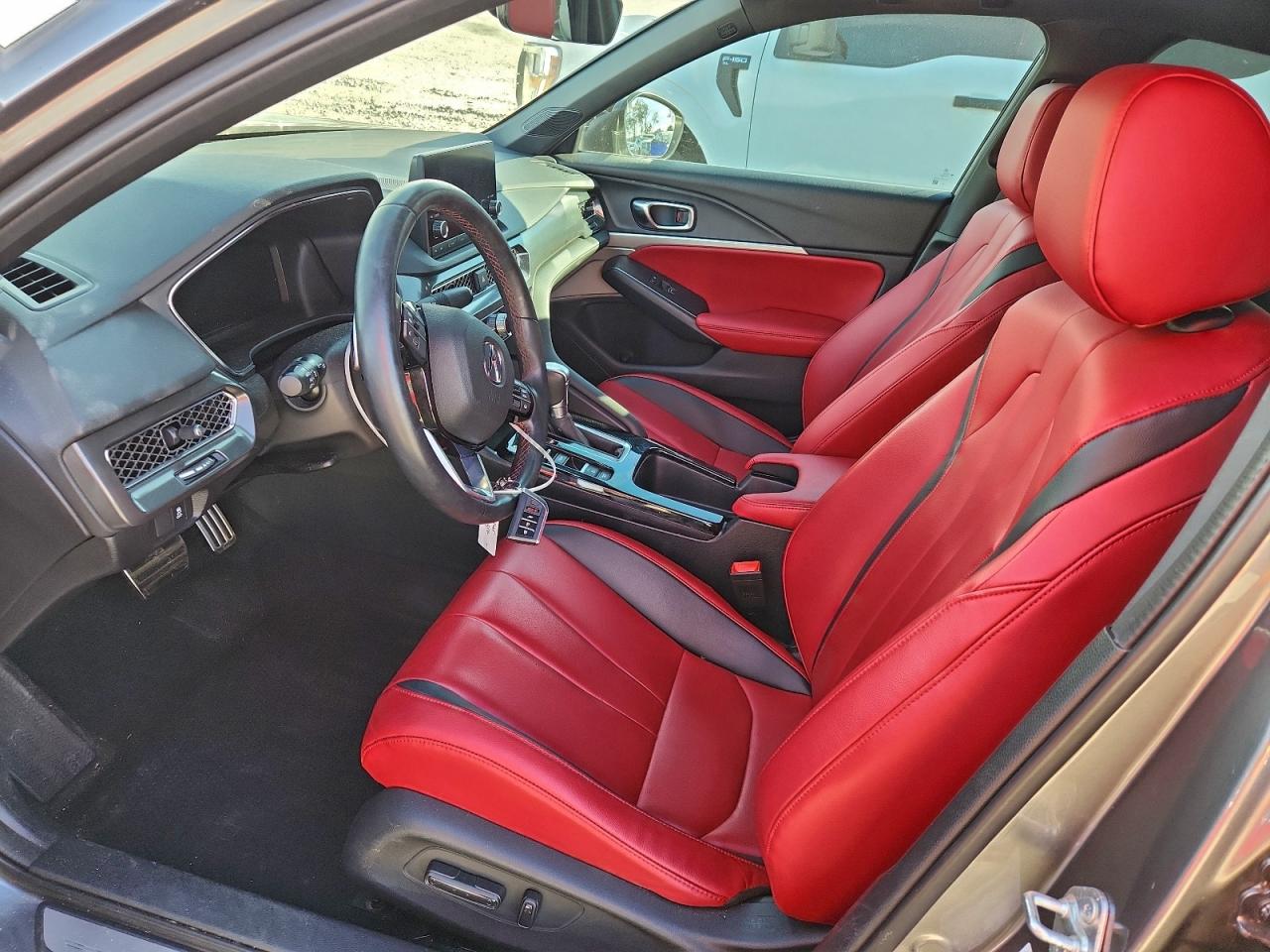 2023 Acura Integra A-spec Gray vin: 19UDE4H35PA018847