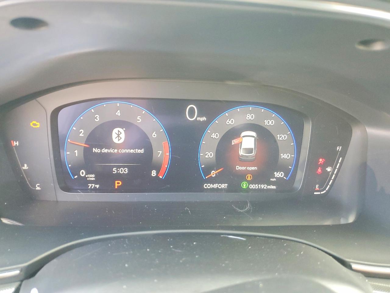 2025 Acura Integra A-spec Белый vin: 19UDE4H36SA018512