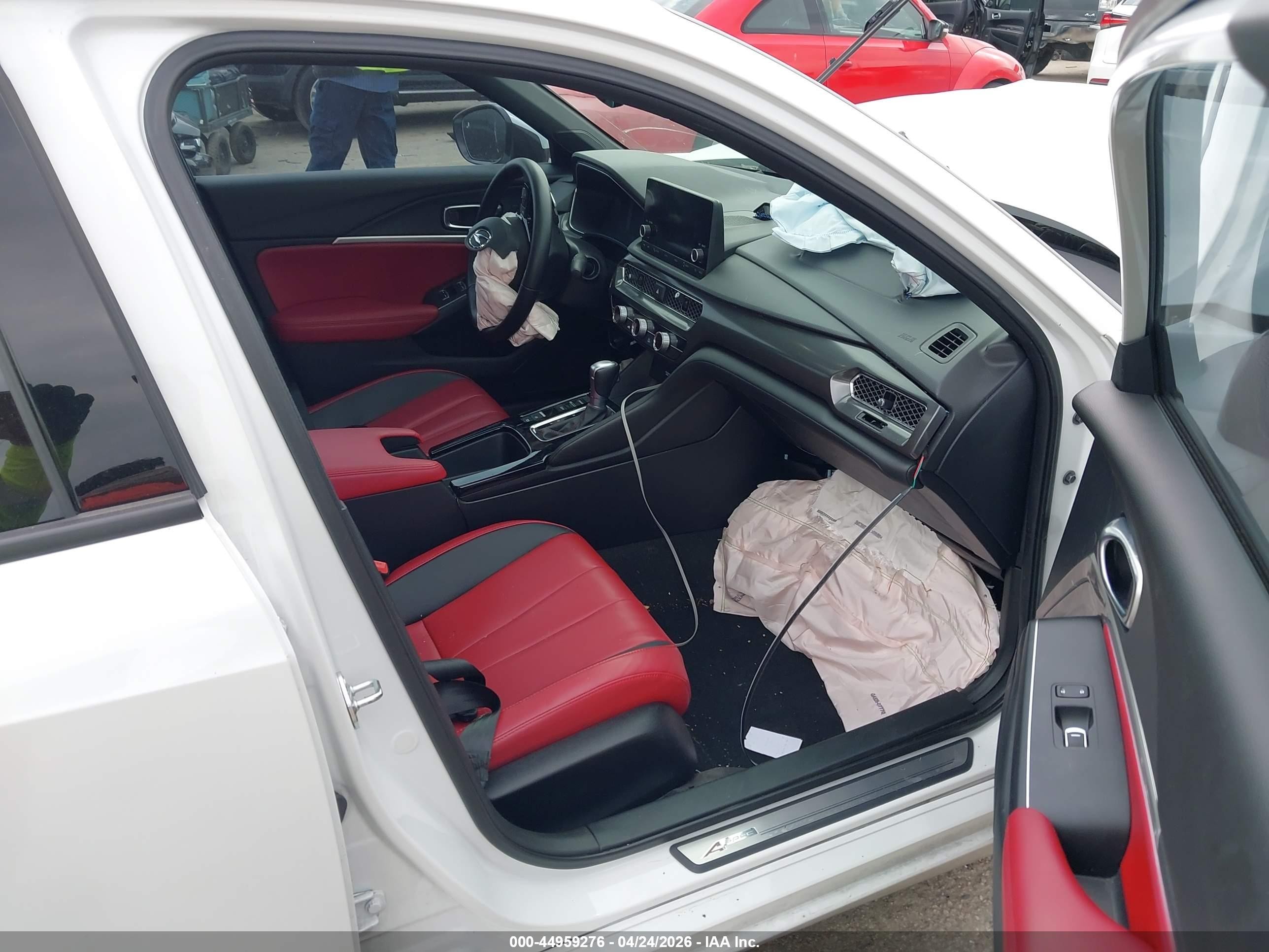 2023 Acura Integra A-spec Белый vin: 19UDE4H37PA008336