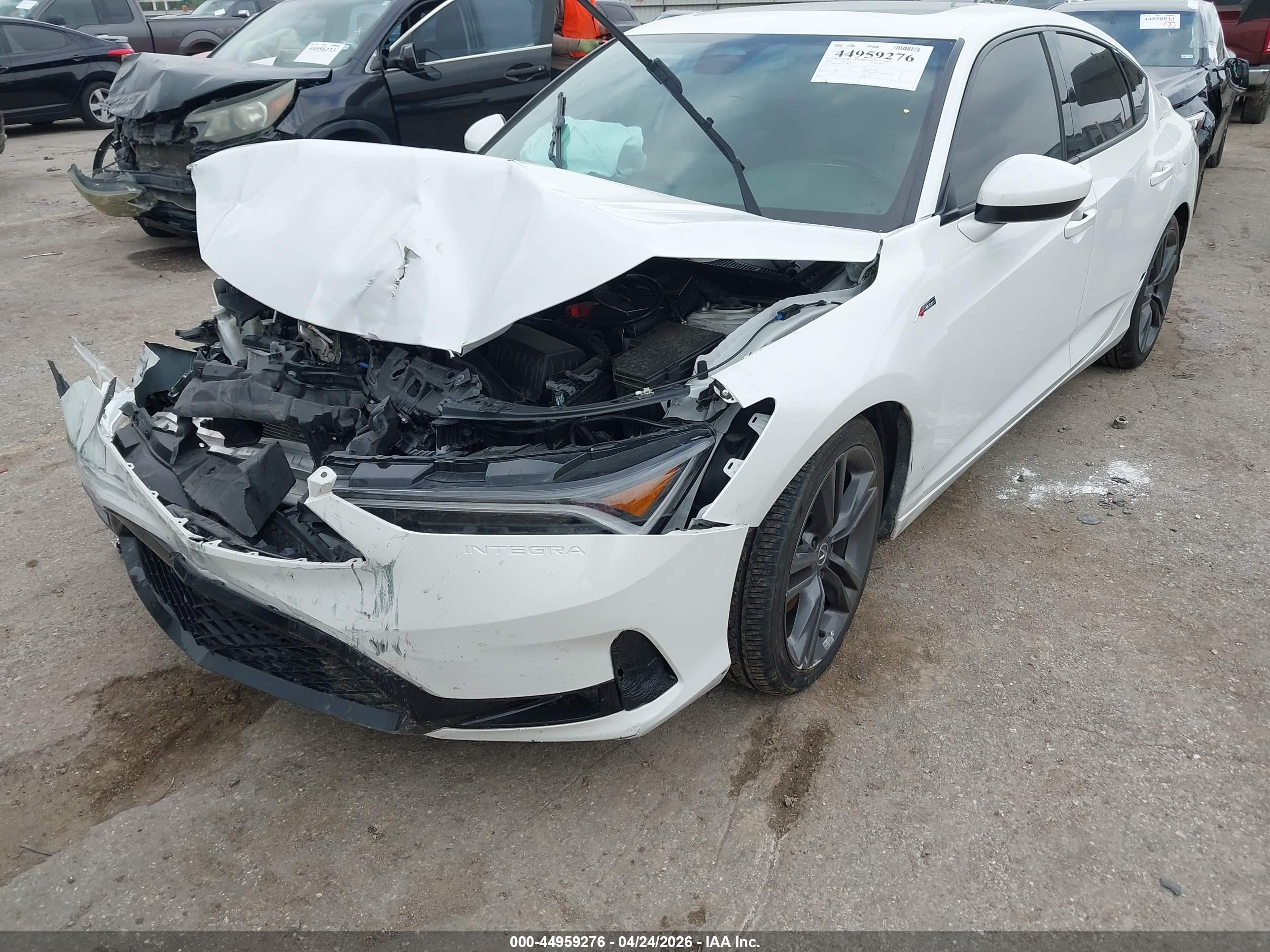 2023 Acura Integra A-spec Белый vin: 19UDE4H37PA008336