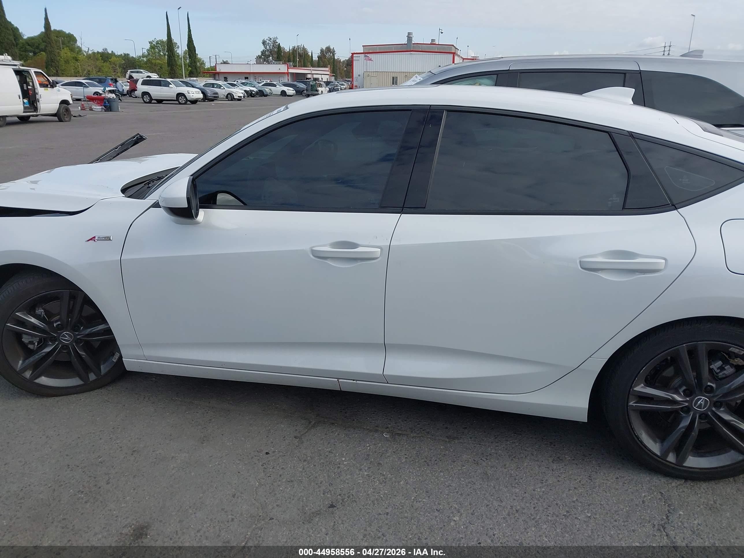 2025 Acura Integra A-spec White vin: 19UDE4H3XSA007710