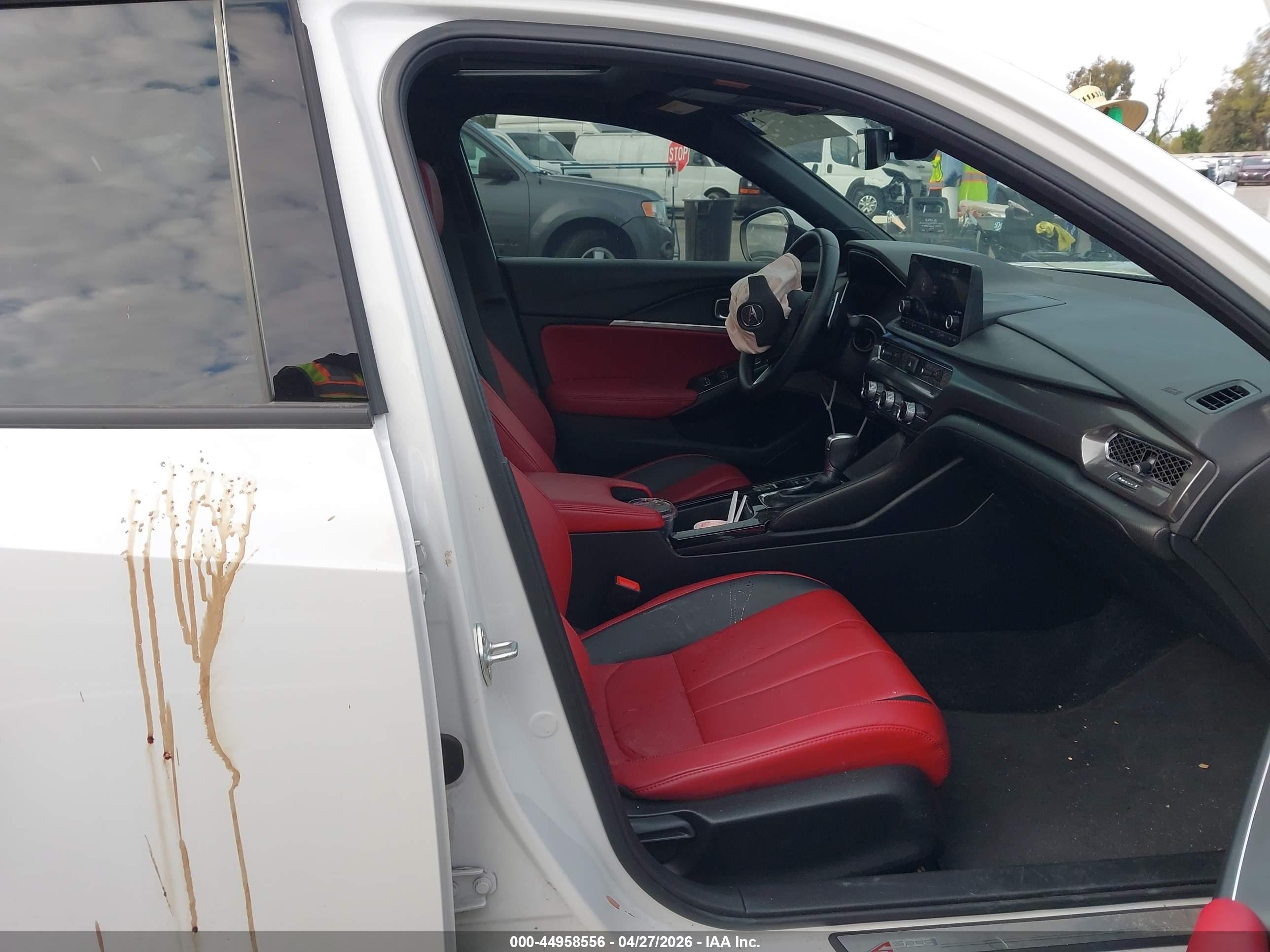 2025 Acura Integra A-spec White vin: 19UDE4H3XSA007710