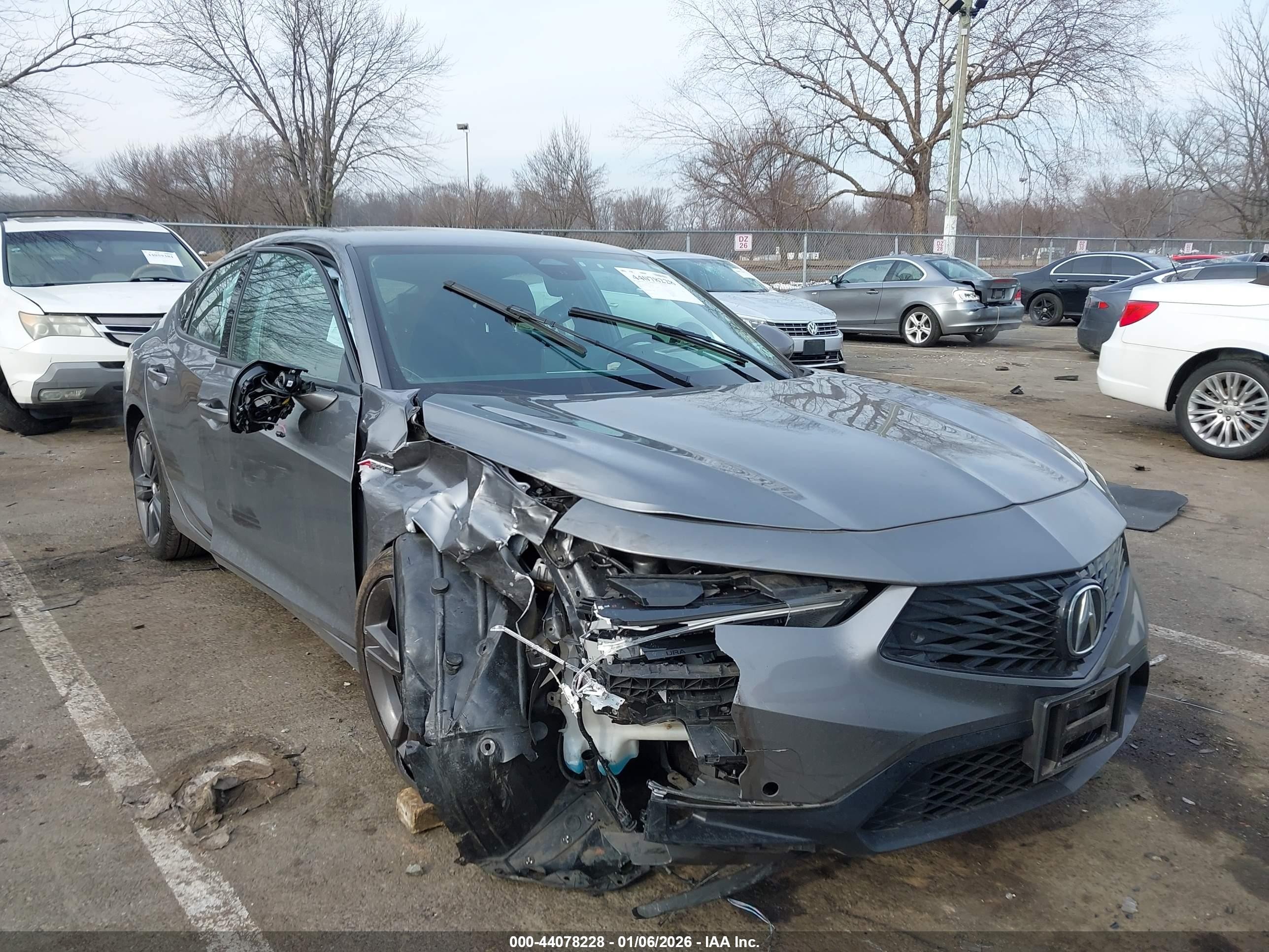 2025 Acura Integra A-spec Technology Gray vin: 19UDE4H61SA000722