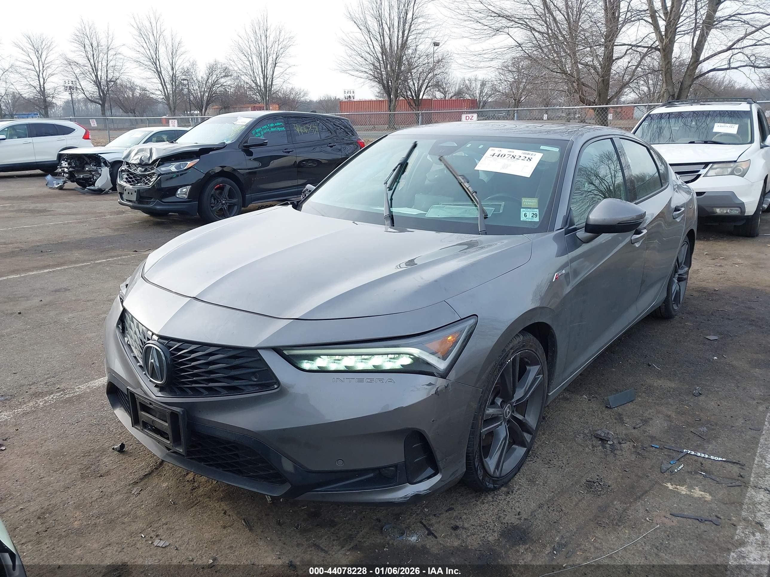 2025 Acura Integra A-spec Technology Gray vin: 19UDE4H61SA000722
