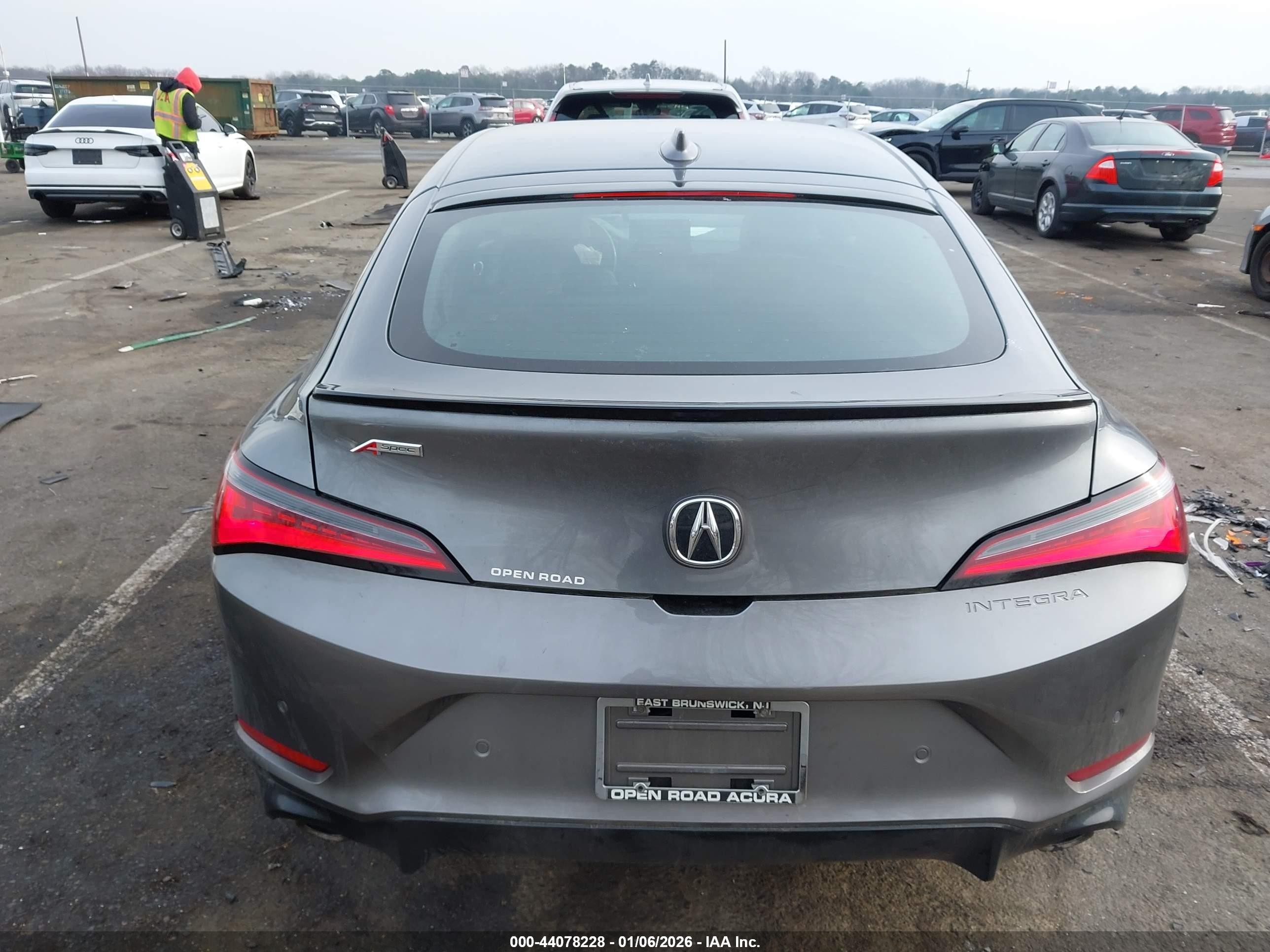2025 Acura Integra A-spec Technology Gray vin: 19UDE4H61SA000722
