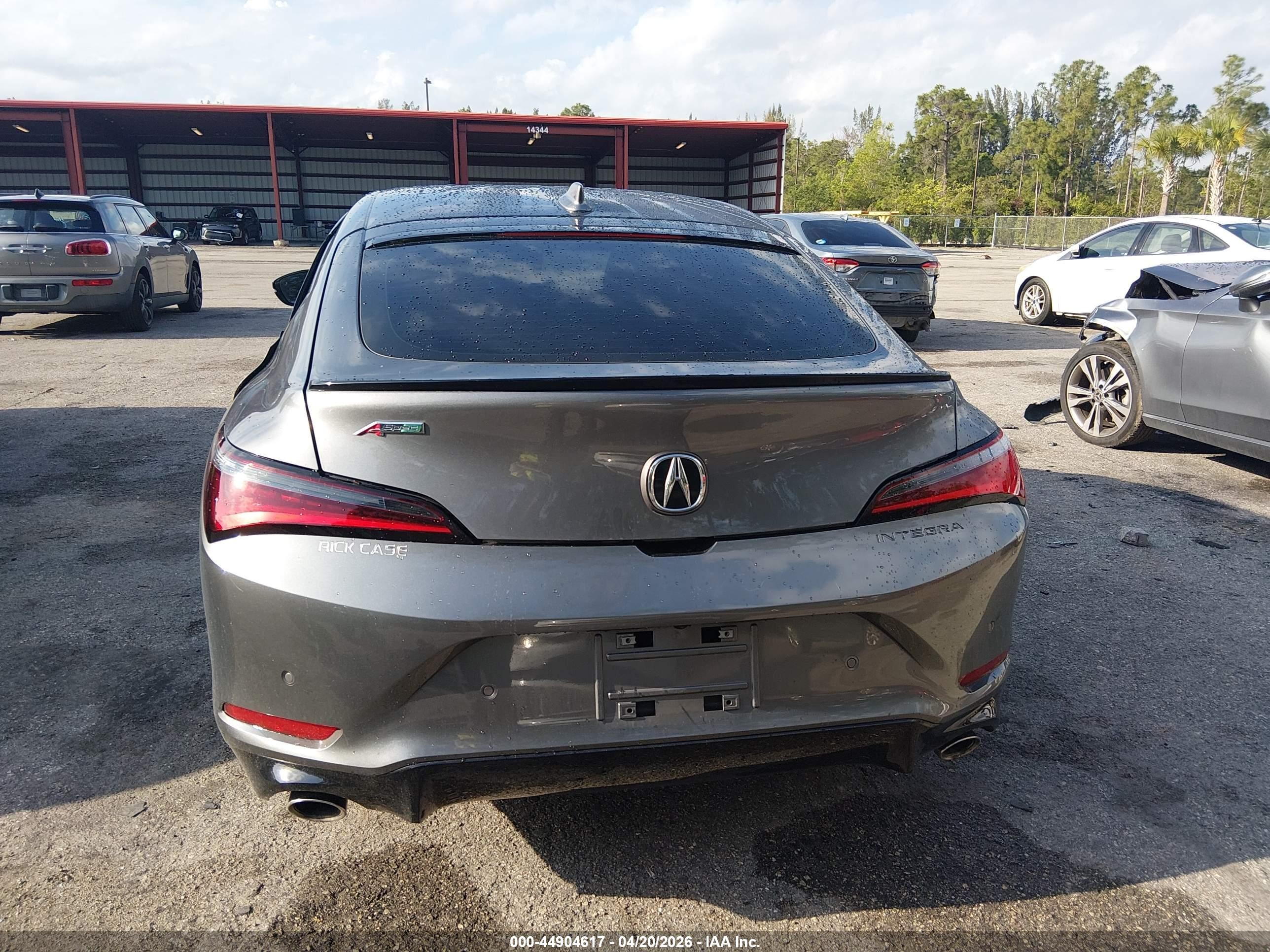 2024 Acura Integra A-spec Technology Gray vin: 19UDE4H67RA016045