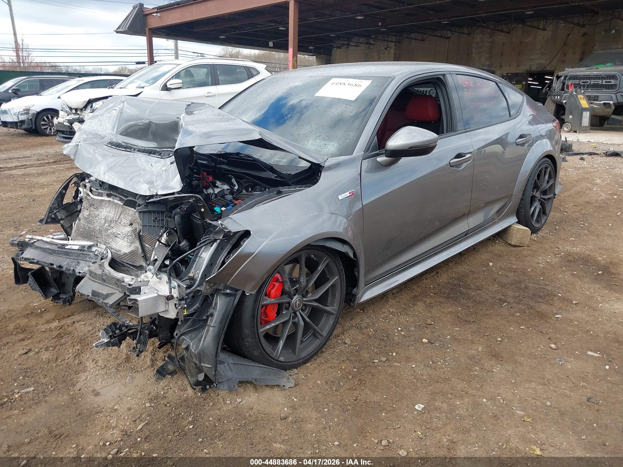 2025 Acura Integra Type S Серый vin: 19UDE5G90SA000888