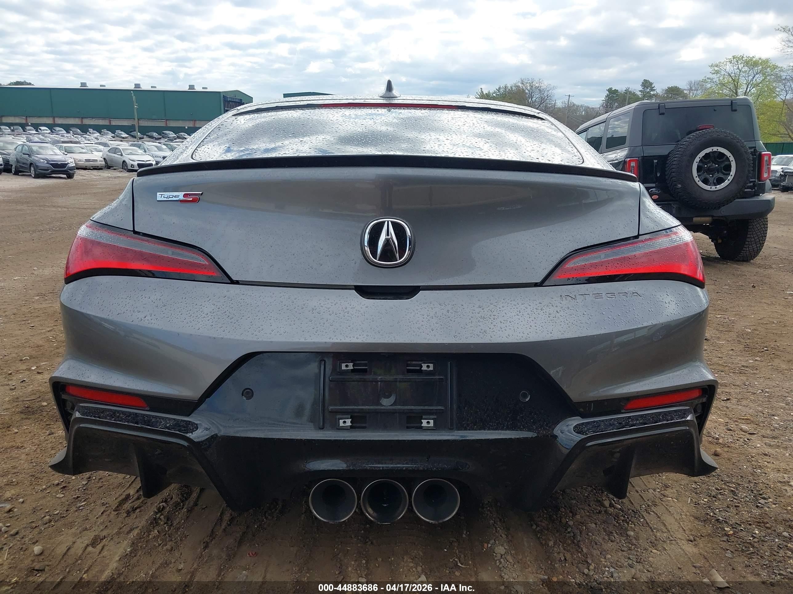 2025 Acura Integra Type S Серый vin: 19UDE5G90SA000888