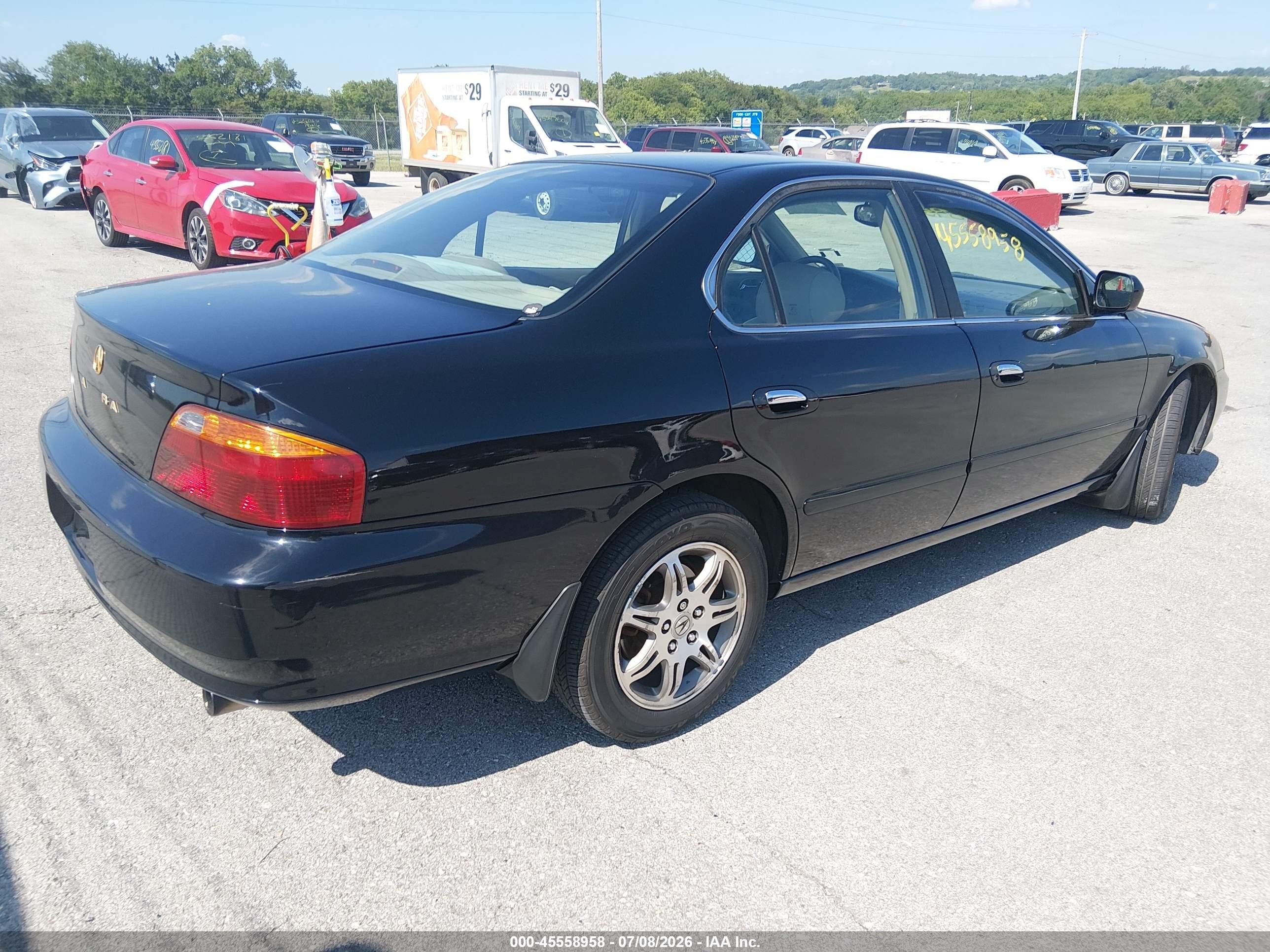 1999 Acura Tl 3.2 Black vin: 19UUA5641XA046755