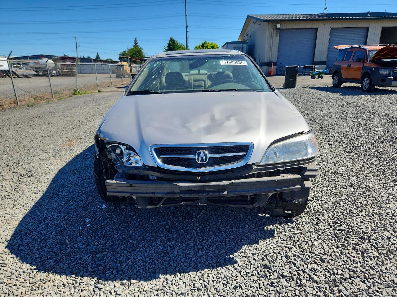 1999 Acura 3.2tl Silver vin: 19UUA5641XA050790
