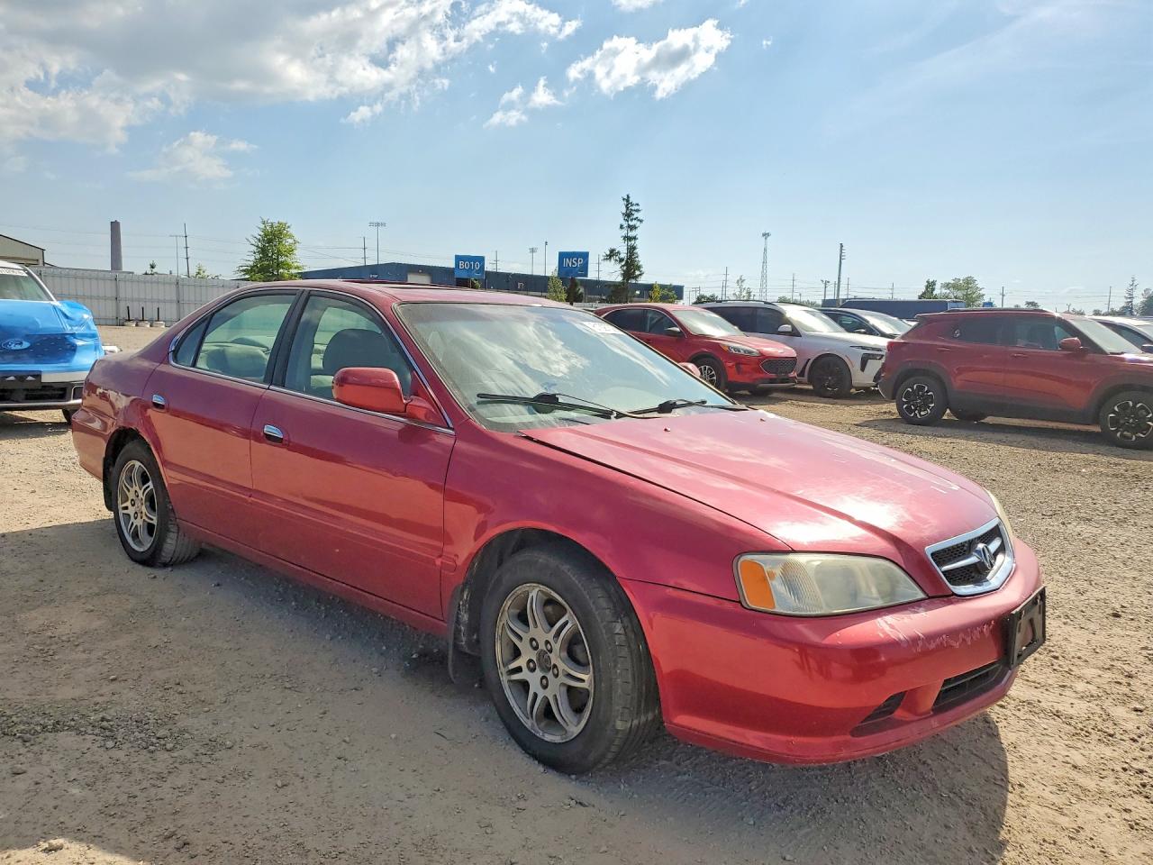 1999 Acura 3.2tl Red vin: 19UUA5642XA046859
