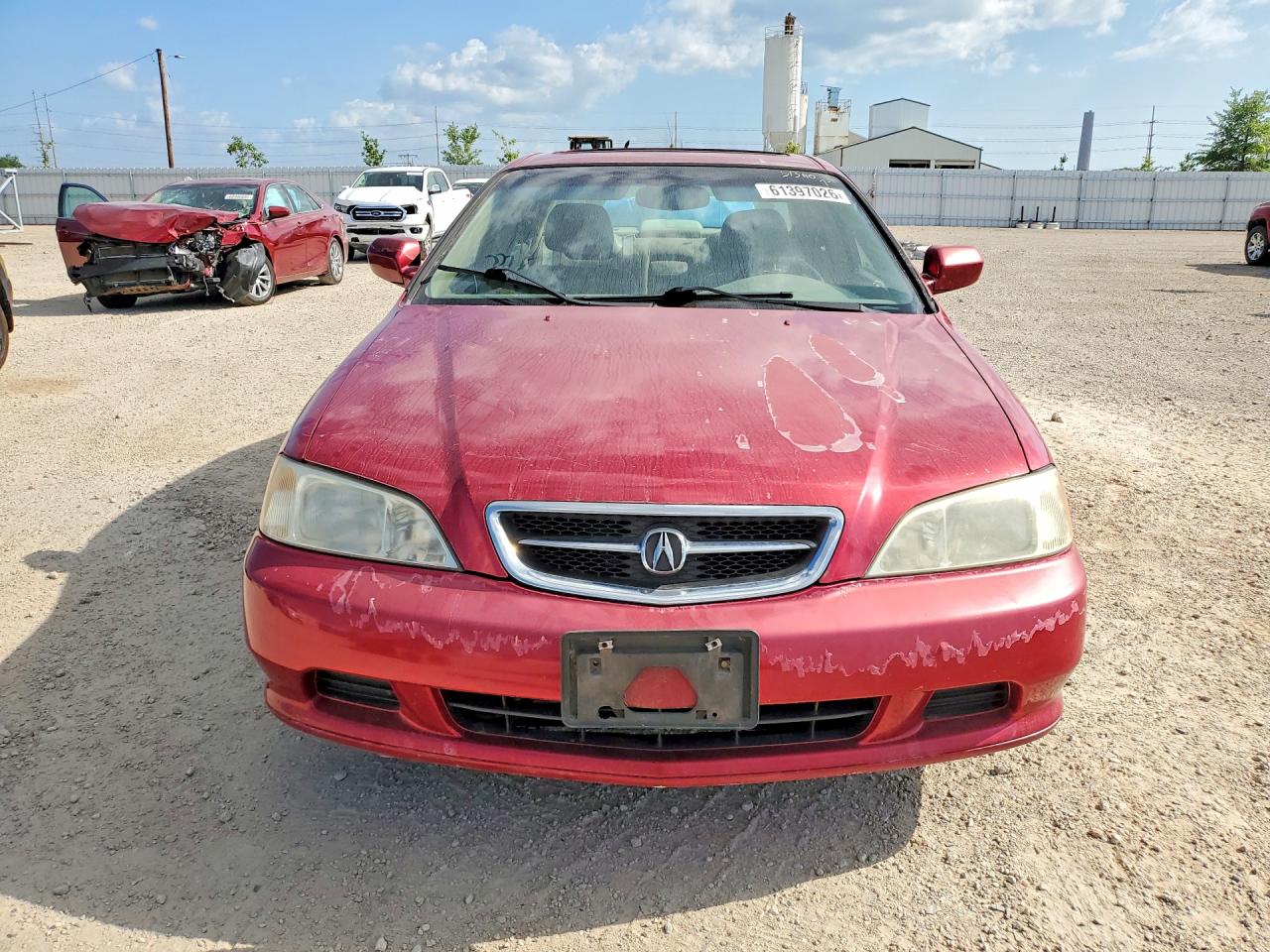 1999 Acura 3.2tl Red vin: 19UUA5642XA046859