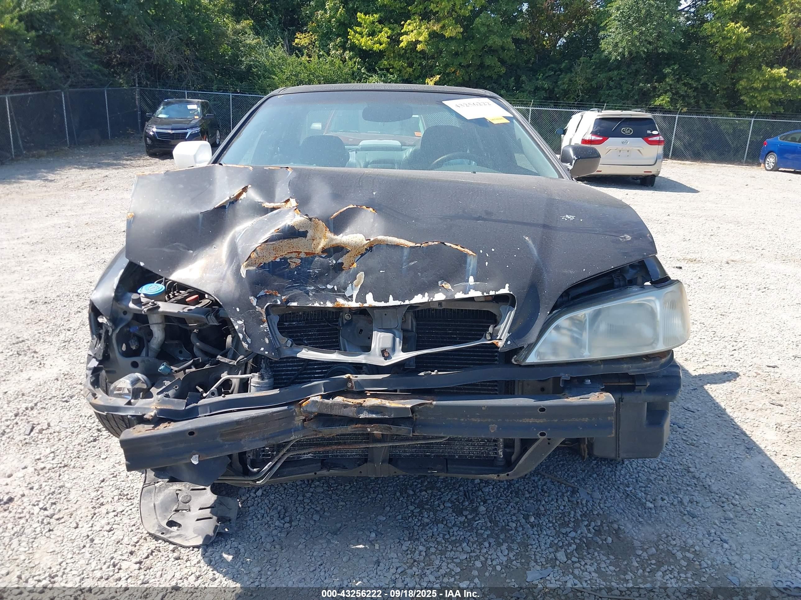 1999 Acura Tl 3.2 Черный vin: 19UUA5643XA024353